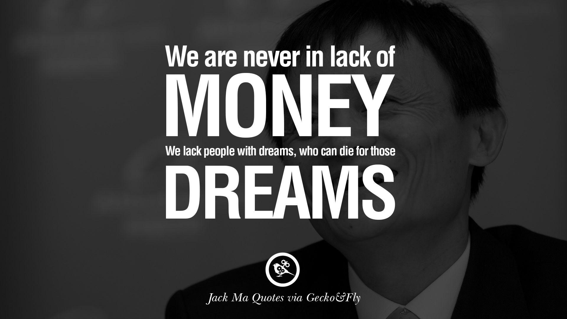 Jack Ma Quotes on Entrepreneurship, Success, Failure