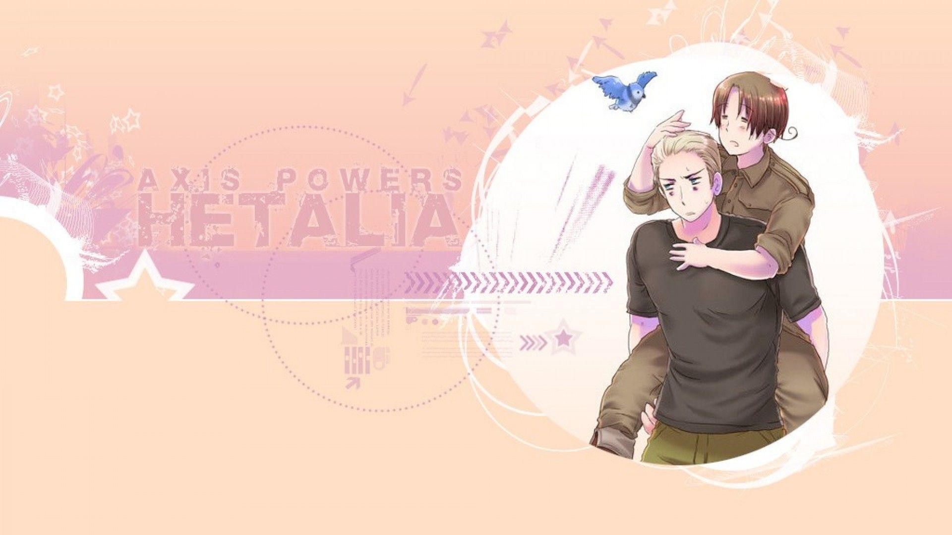 ScreenHeaven: Axis Powers Hetalia Germany Italy anime birds