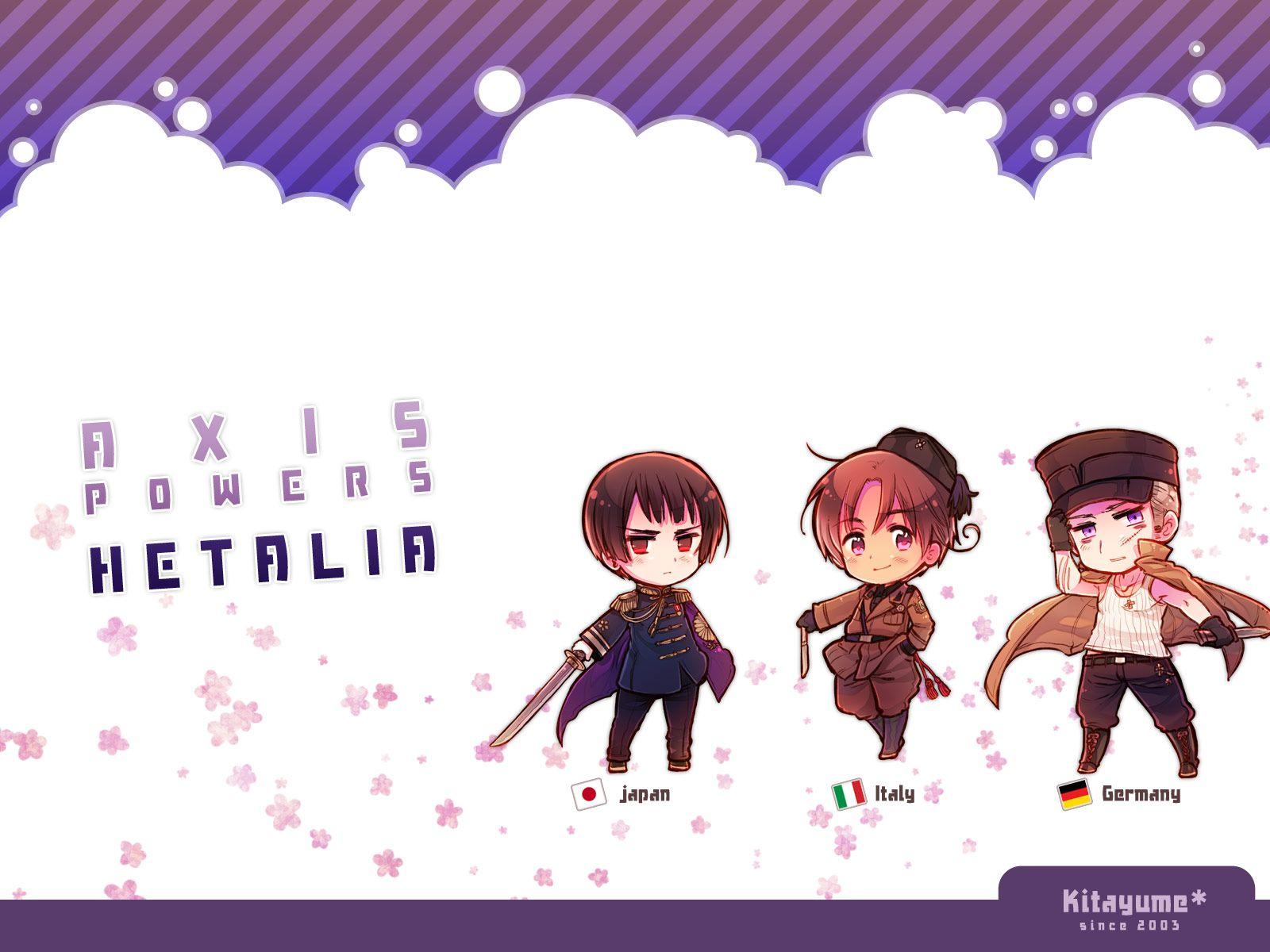 Chibi Hetalia Official Art + Wallpaper Gallery
