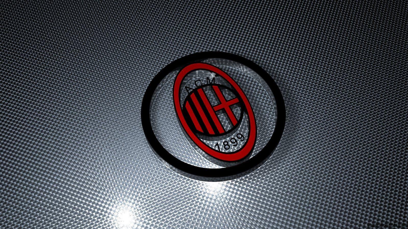 3D Ac Milan Wallpaper Logo Sport Football HD Wallpaper