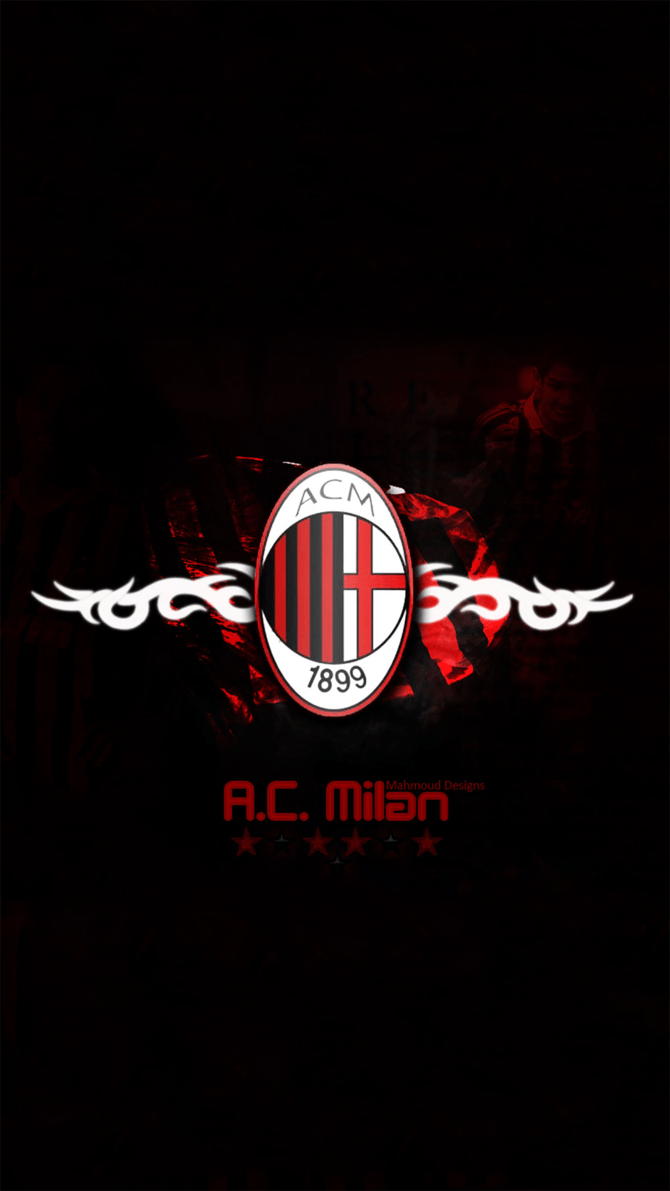 AC Milan Wallpaper iphone 6S
