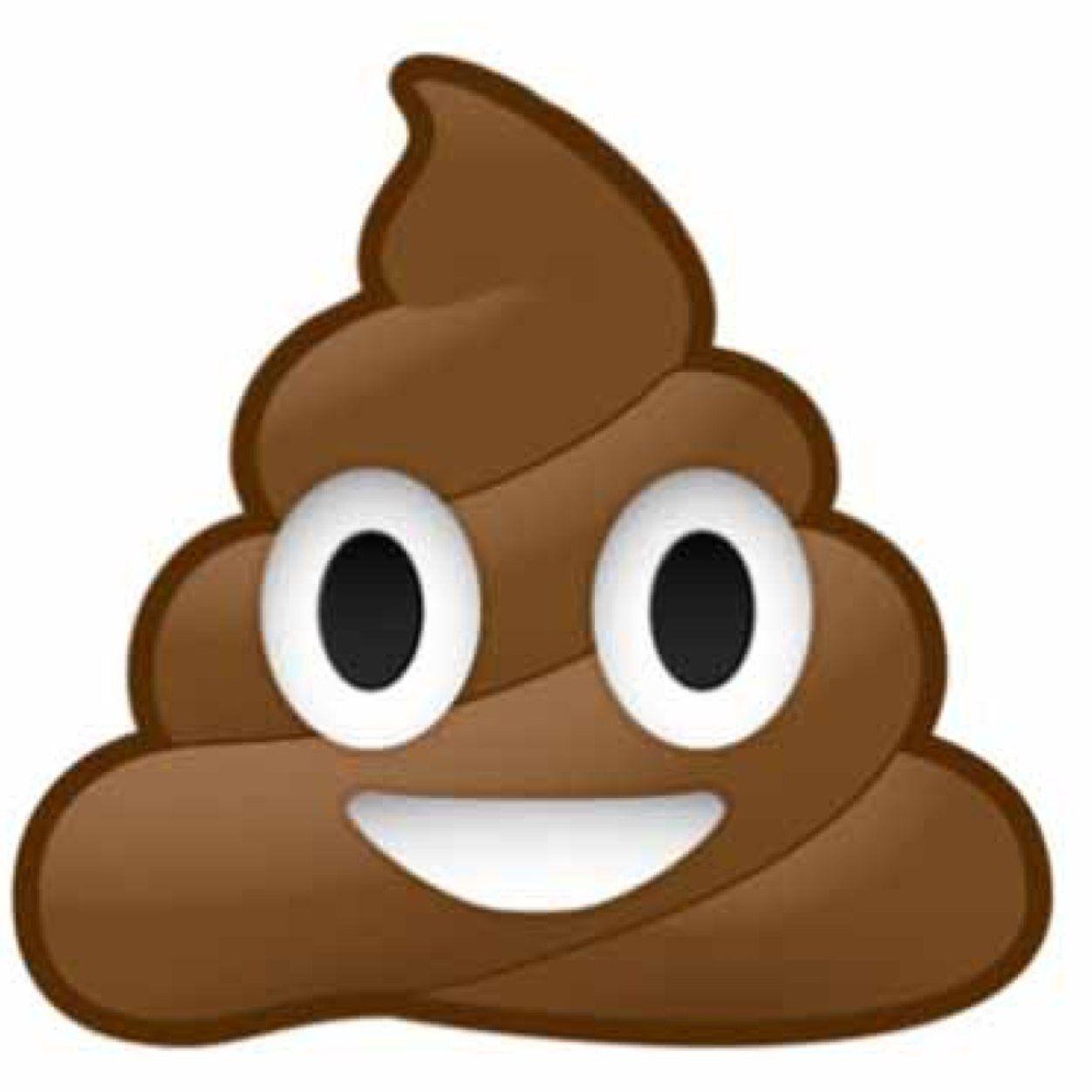 Galaxy Poop Emoji Background