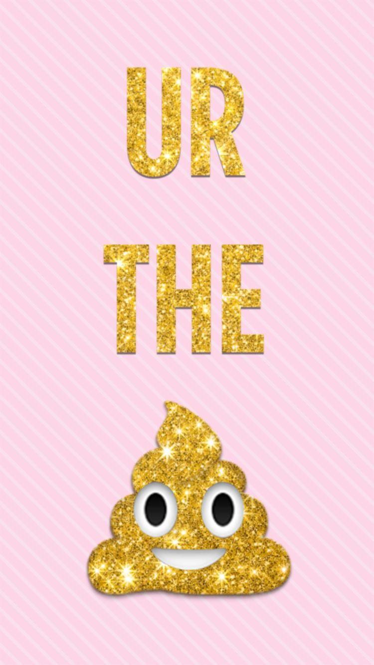 Poop emoji. This and That. Emoji, Emoji wallpaper