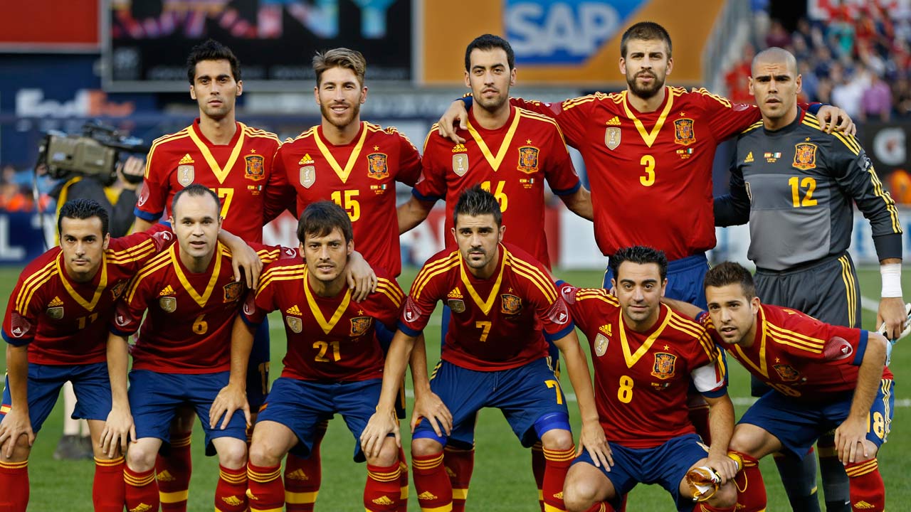 Spain national football team Google Meet Background 8