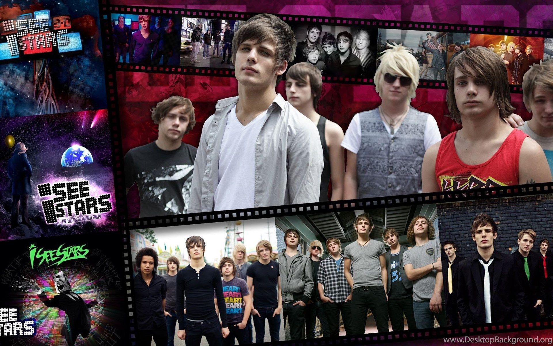 More Like I See Stars Band Wallpaper And PSD