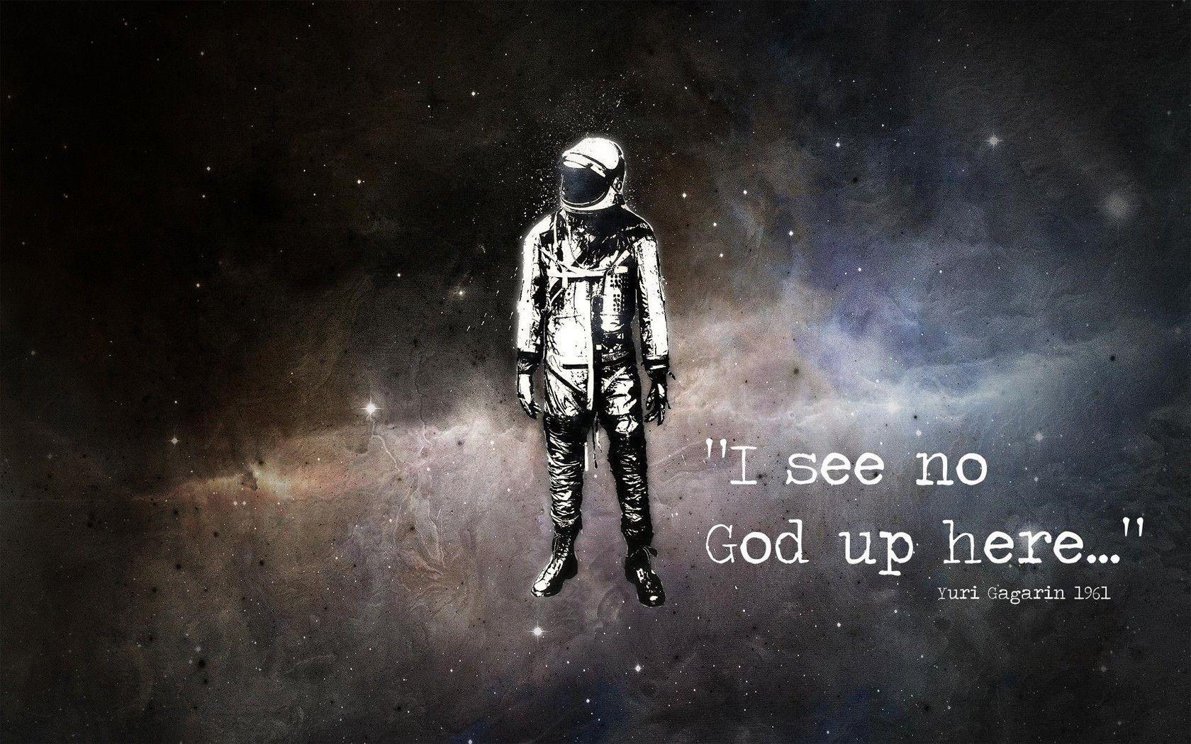 yuri gagarin space astronaut quote stars alex cherry atheism