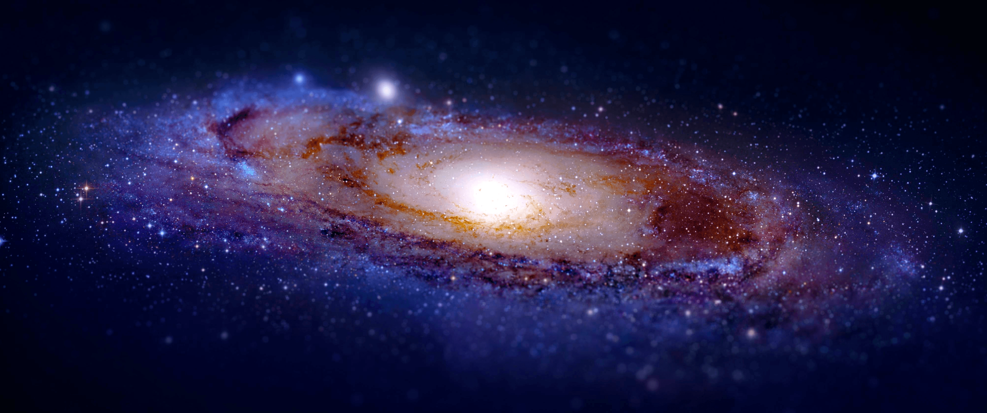 Andromeda Galaxy Ultrawide Wallpaper by HD Wallpaper Daily