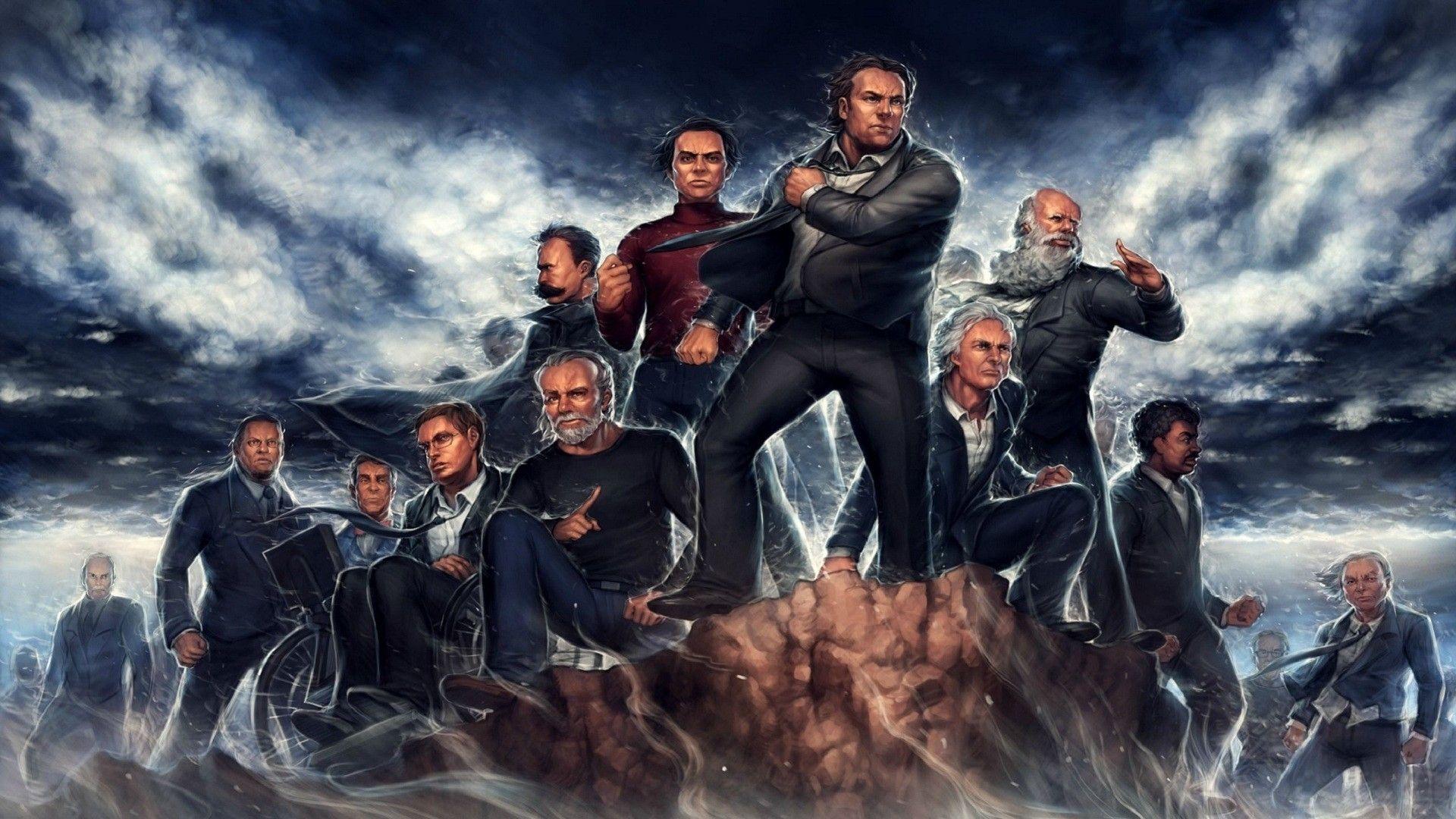 Download Wallpaper, Download 1024x1024 atheism george carlin carl