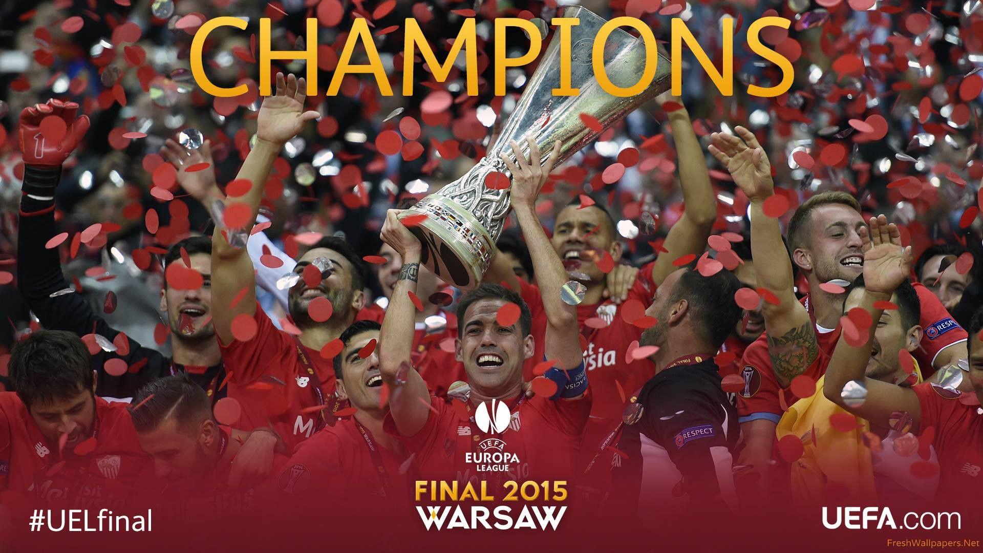 Sevilla FC 2015 UEFA Europa League Champions wallpaper