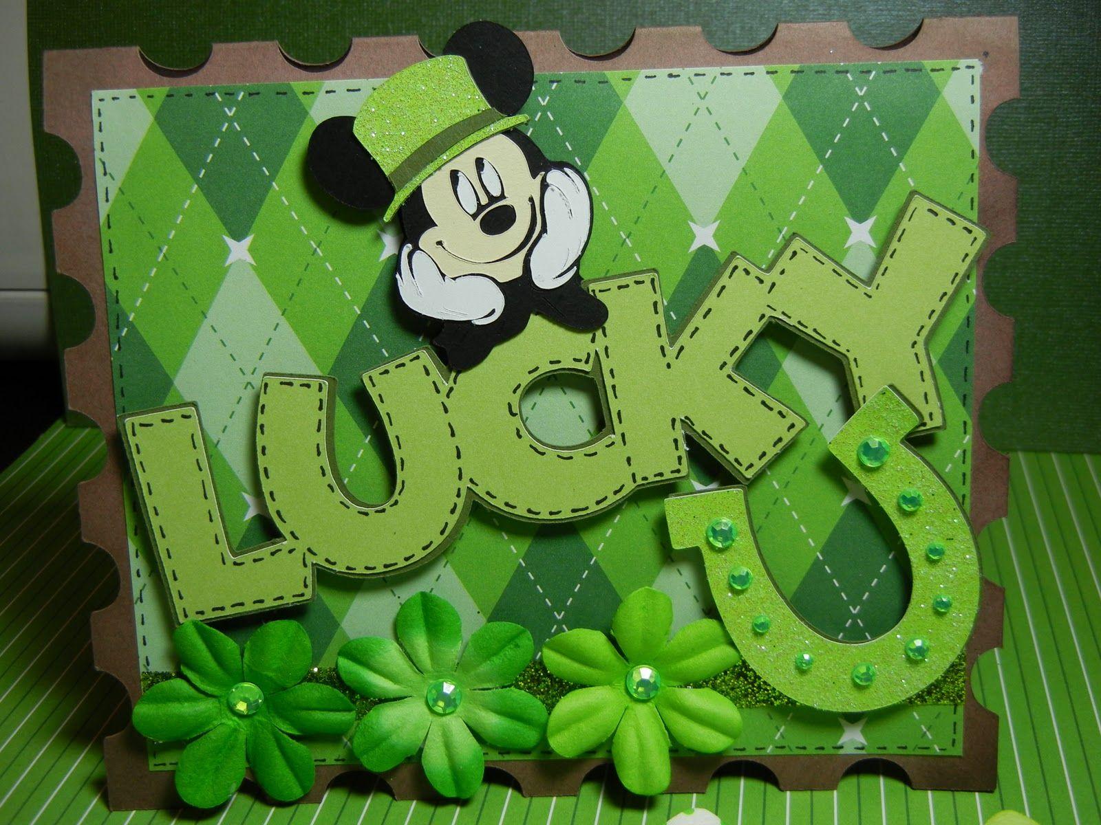 Saint Patrick's Day Disney Card HD Image