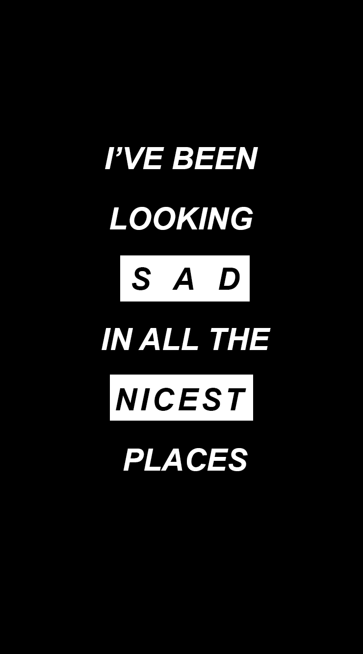 sad song lyrics tumblr