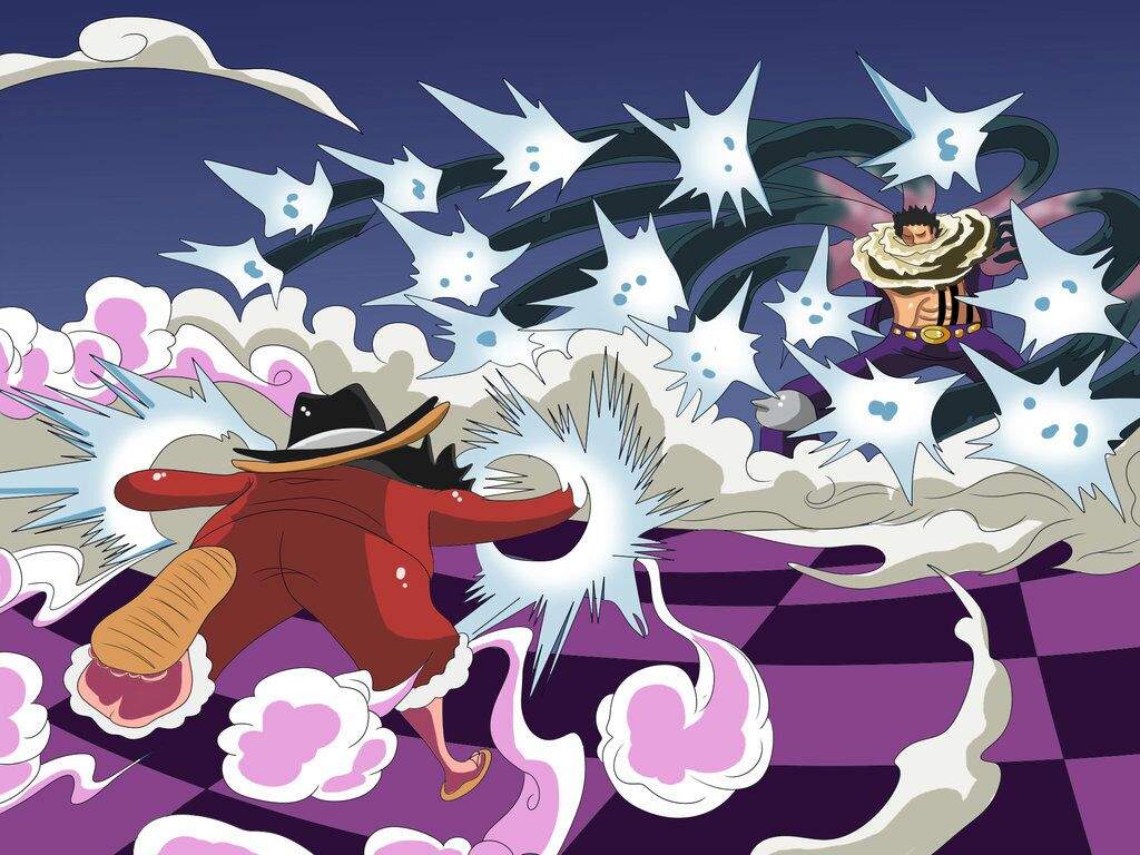 One Piece Luffy Vs Katakuri Wallpaper Freewallanime