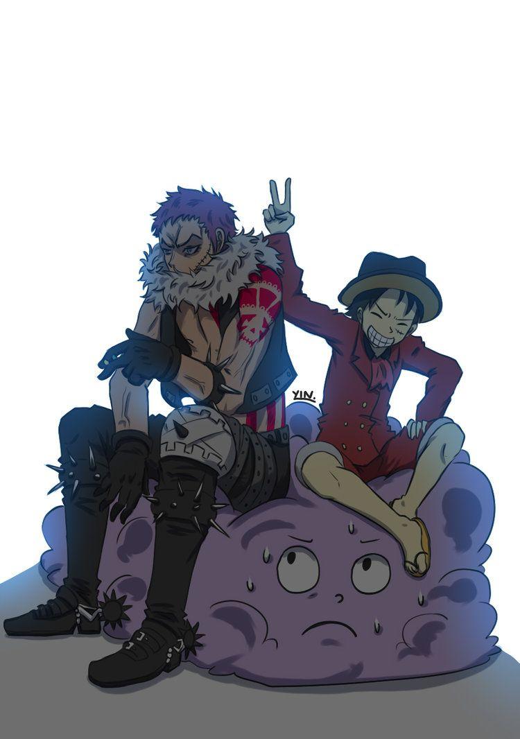 Katakuri, Luffy and a random Homie