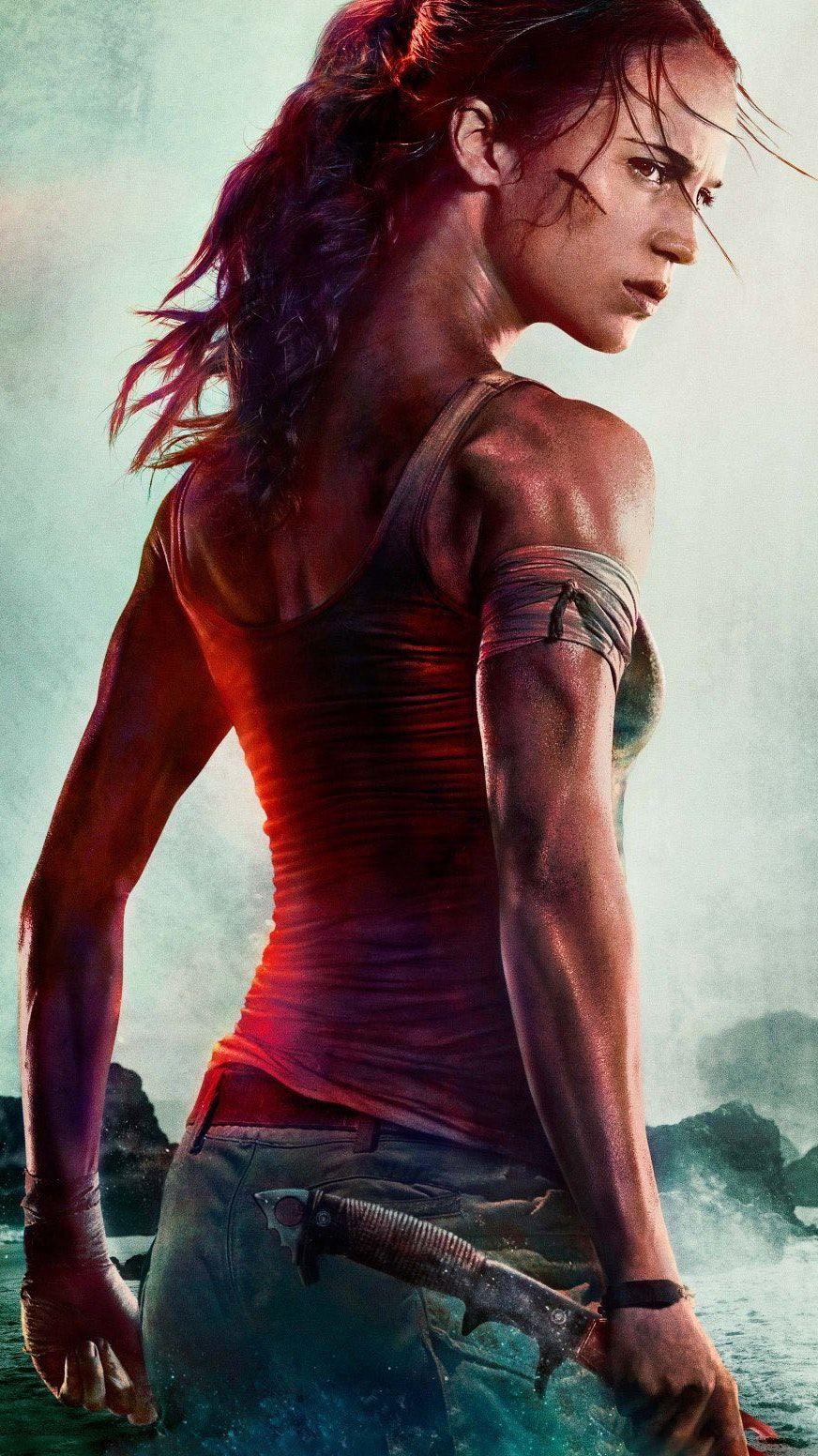 Tomb Raider (2018) Phone Wallpaper. Movie wallpaper and Movie