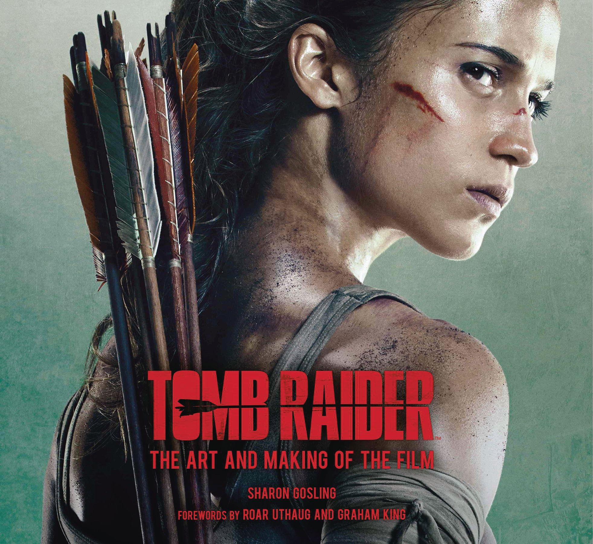 Final cover for ““TOMB RAIDER THE ART AND MAKING OF THE FILM