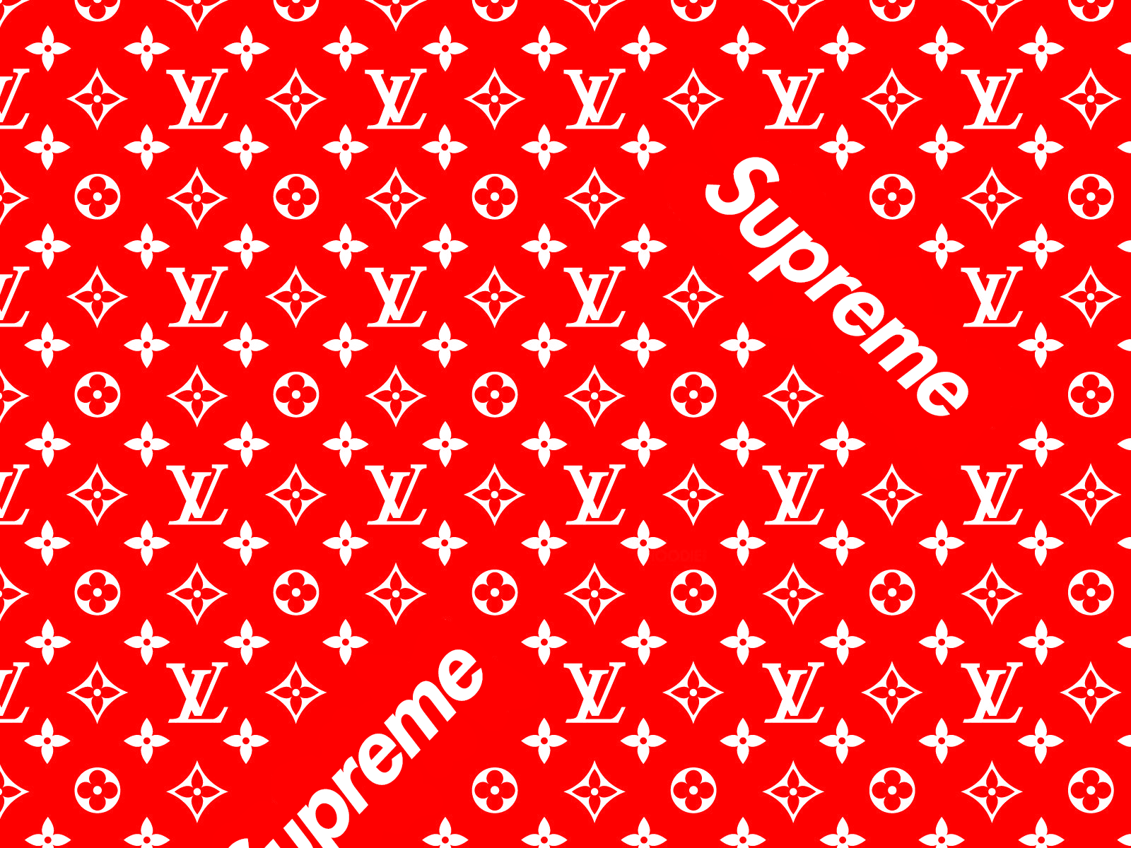 SUPREME AND LV, fondo de supreme, louis vuitton, HD phone wallpaper