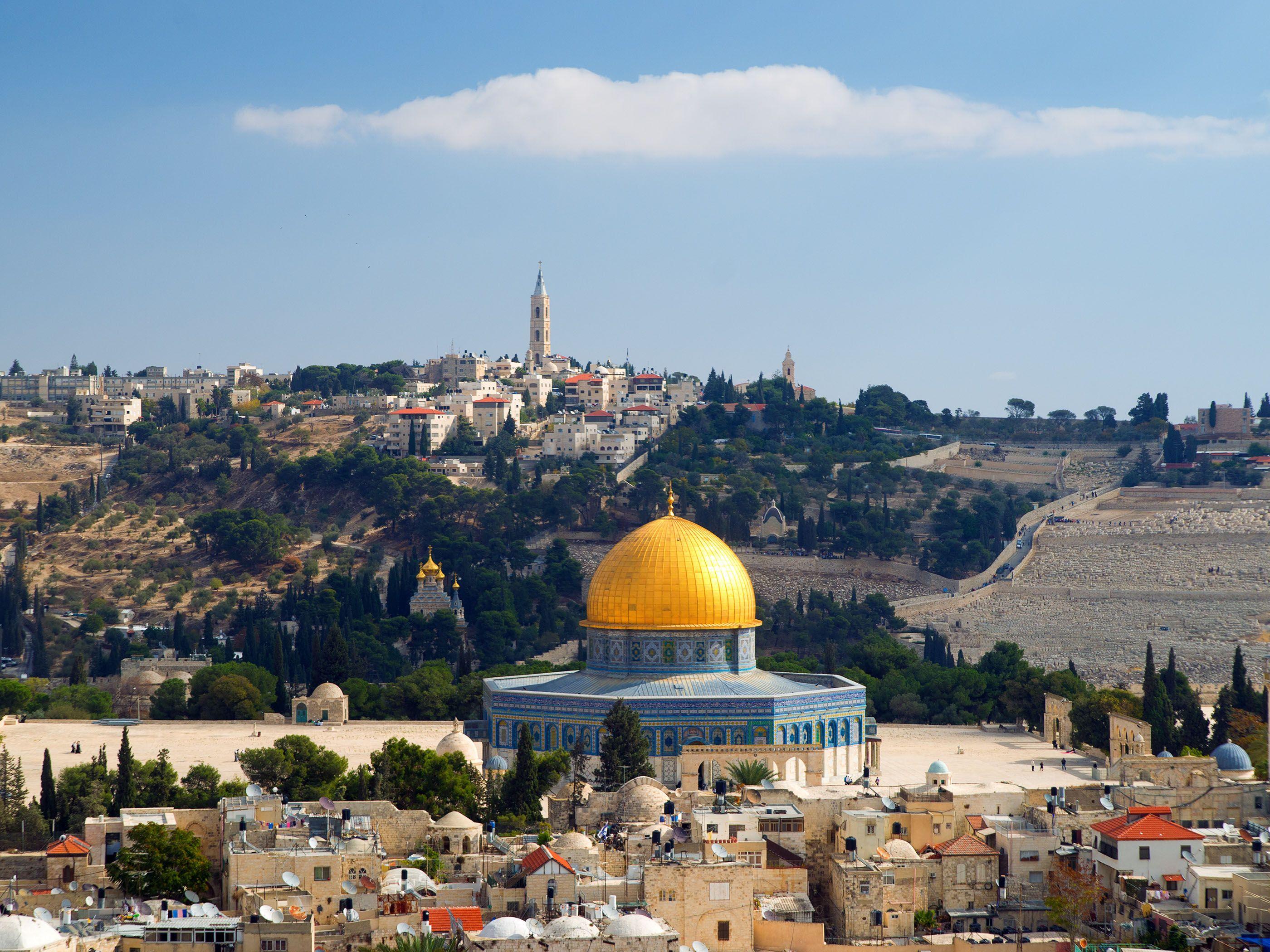 Israel Jerusalem Dome Of The Rock wallpaper