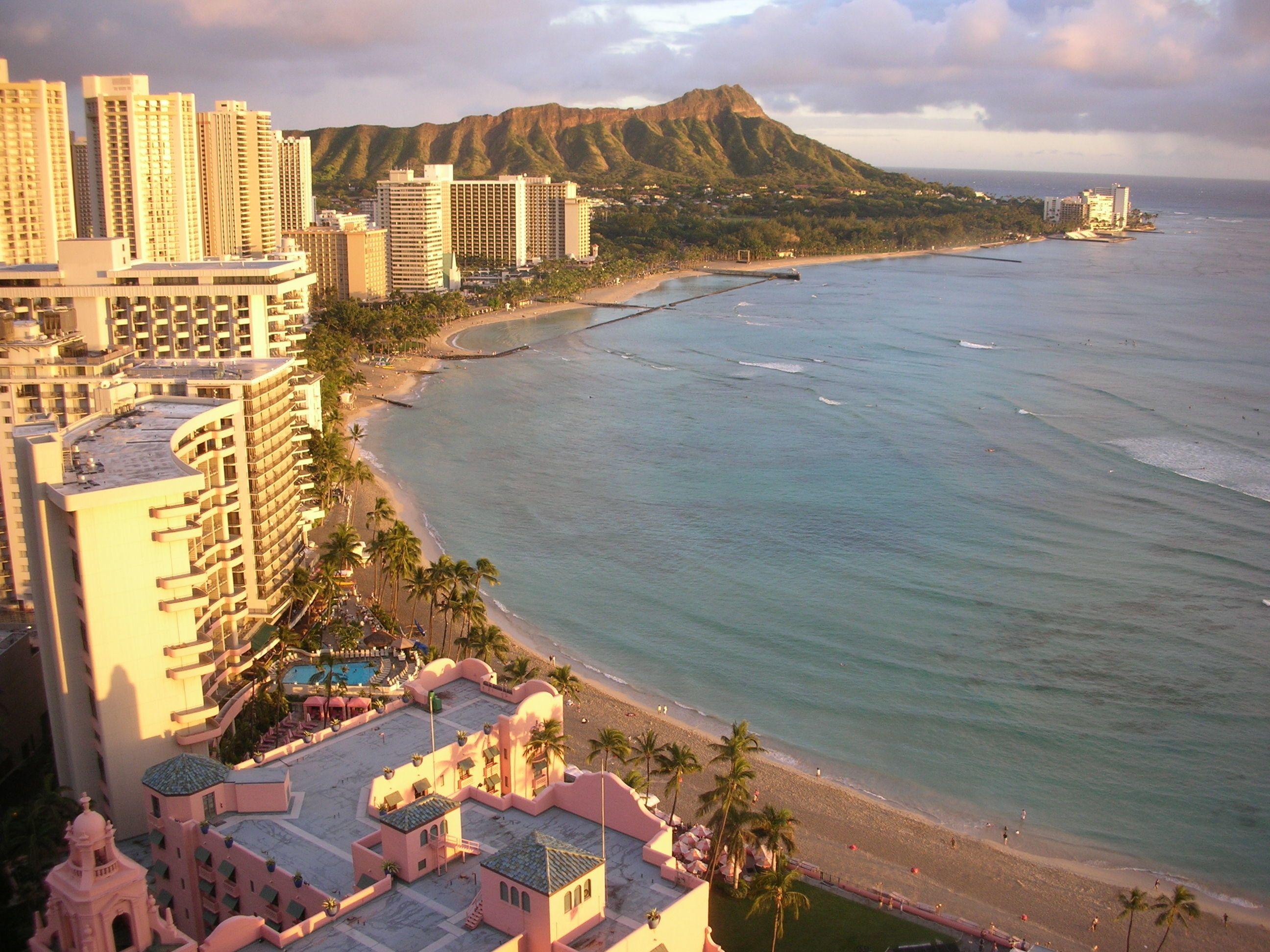 Hawaii Waikiki Beach Wallpaper Best HD Wallpaper