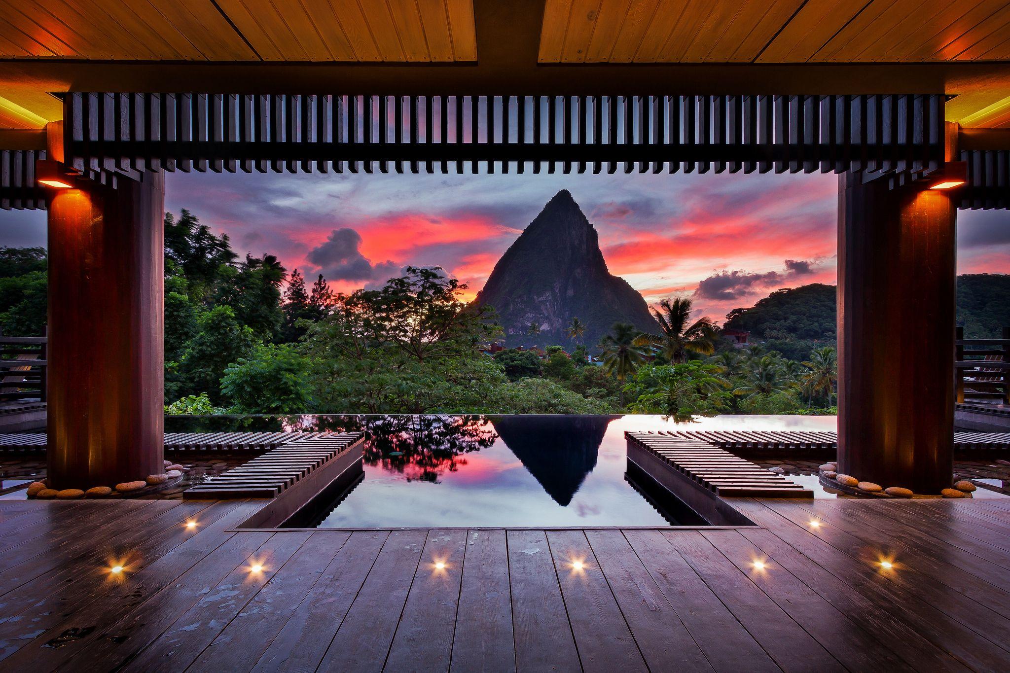 Architecture buildings sunsets sunrises tropical scenic