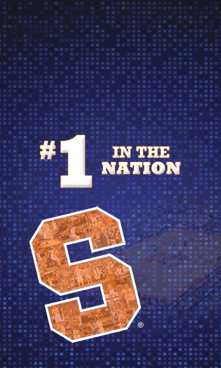 Syracuse basketball wallpaper: Celebrate SU's No. 1 ranking