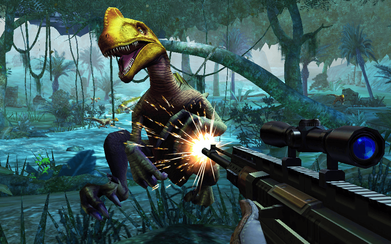 Dino Hunter Deadly Shores Galaxy S6 Edge Gameplay