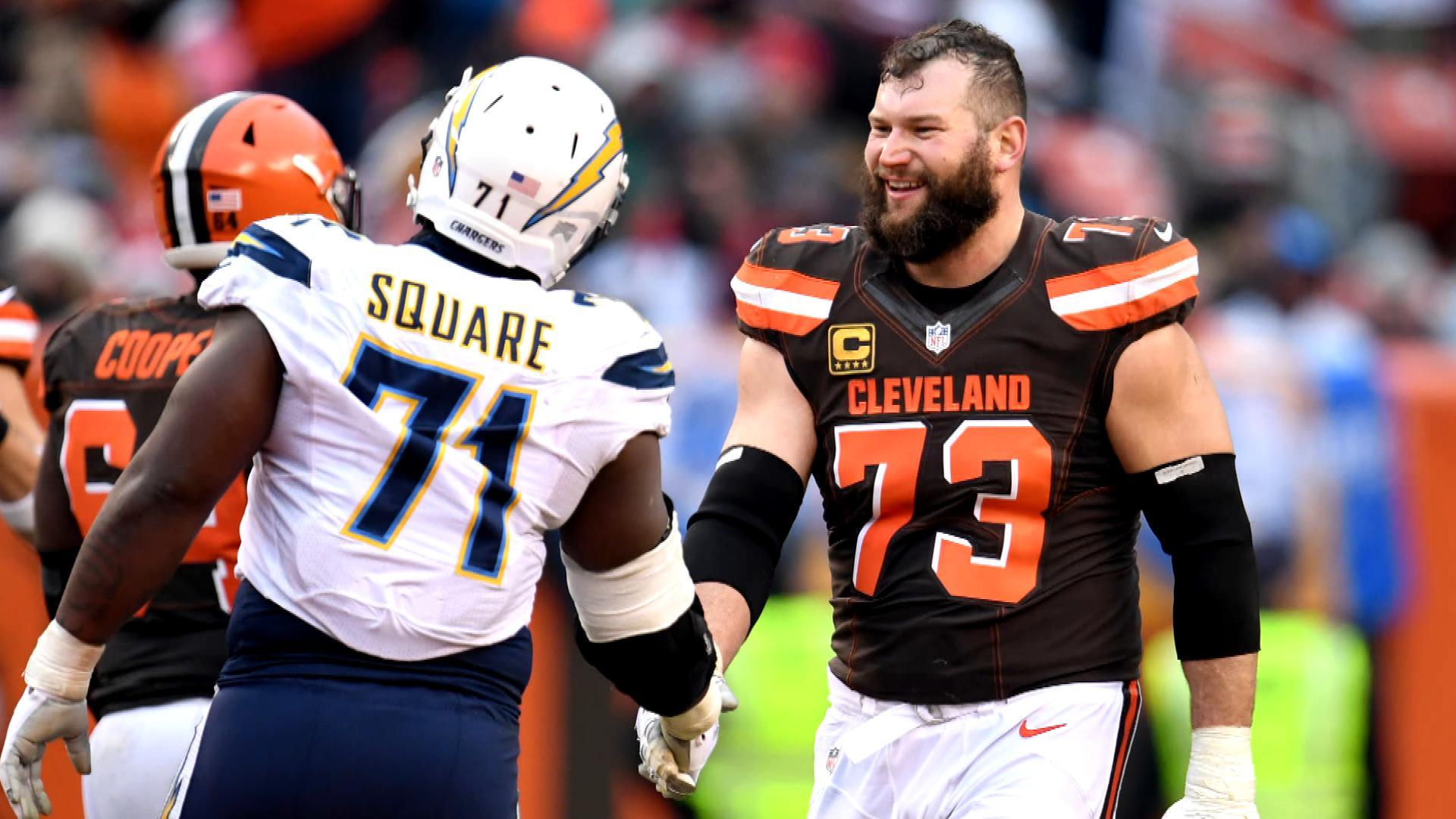 Browns' Joe Thomas once met new quarterback for first time