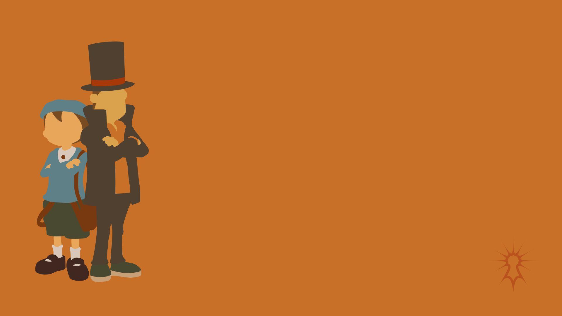Professor Layton. Wallpaper
