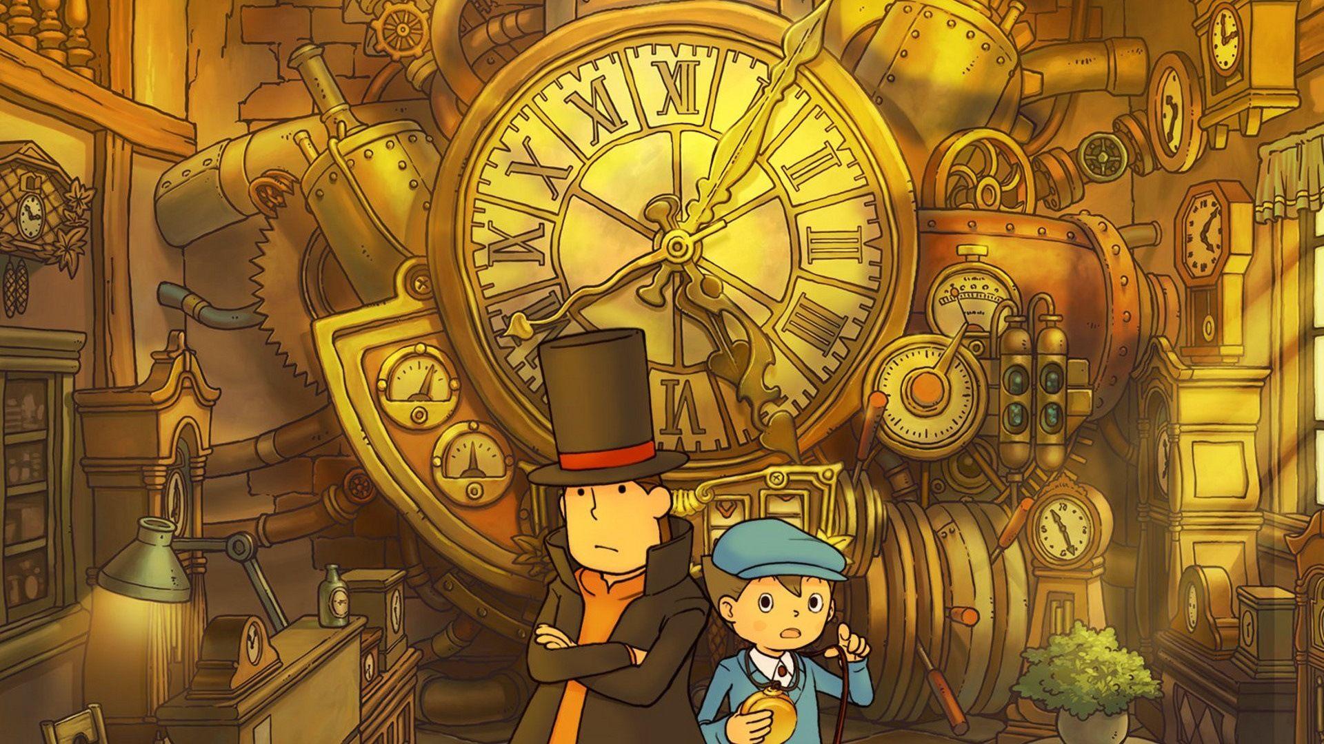 Professor Layton and the Unwound Future HD Wallpaper. Background