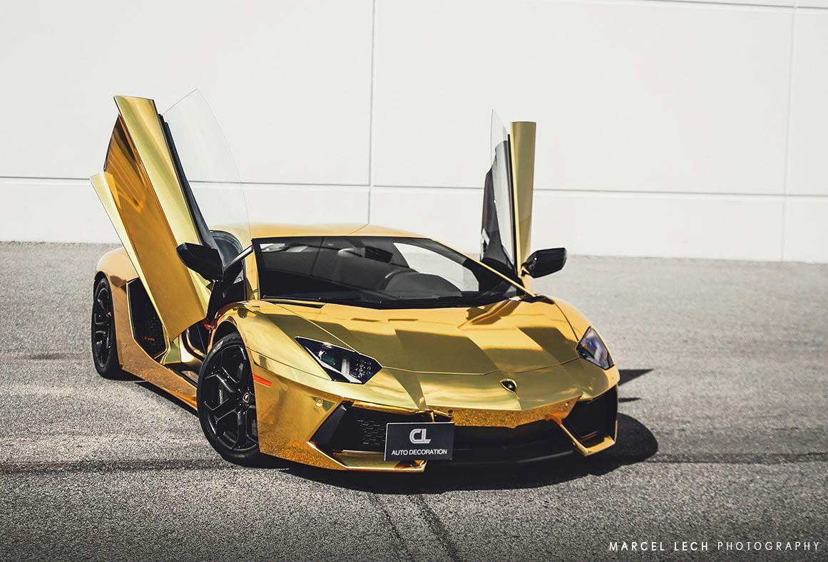 Black And Gold Lamborghini