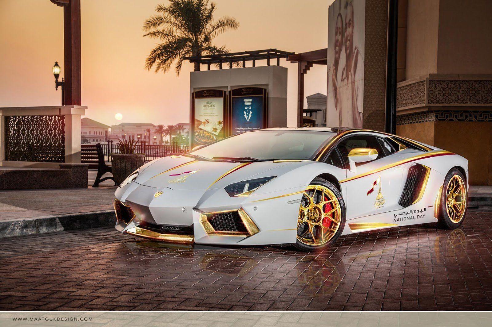Gold Lamborghini Wallpaper HD Pics Widescreen Photo Collection