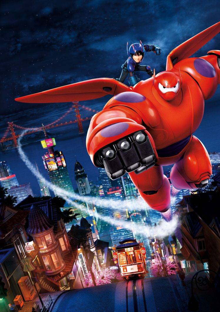 Disney, Pixar Animation Studios, Baymax (Big Hero 6), Movies