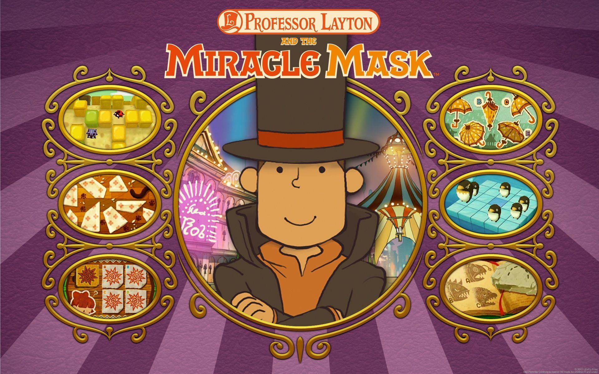 Professor Layton Wallpaperx1200