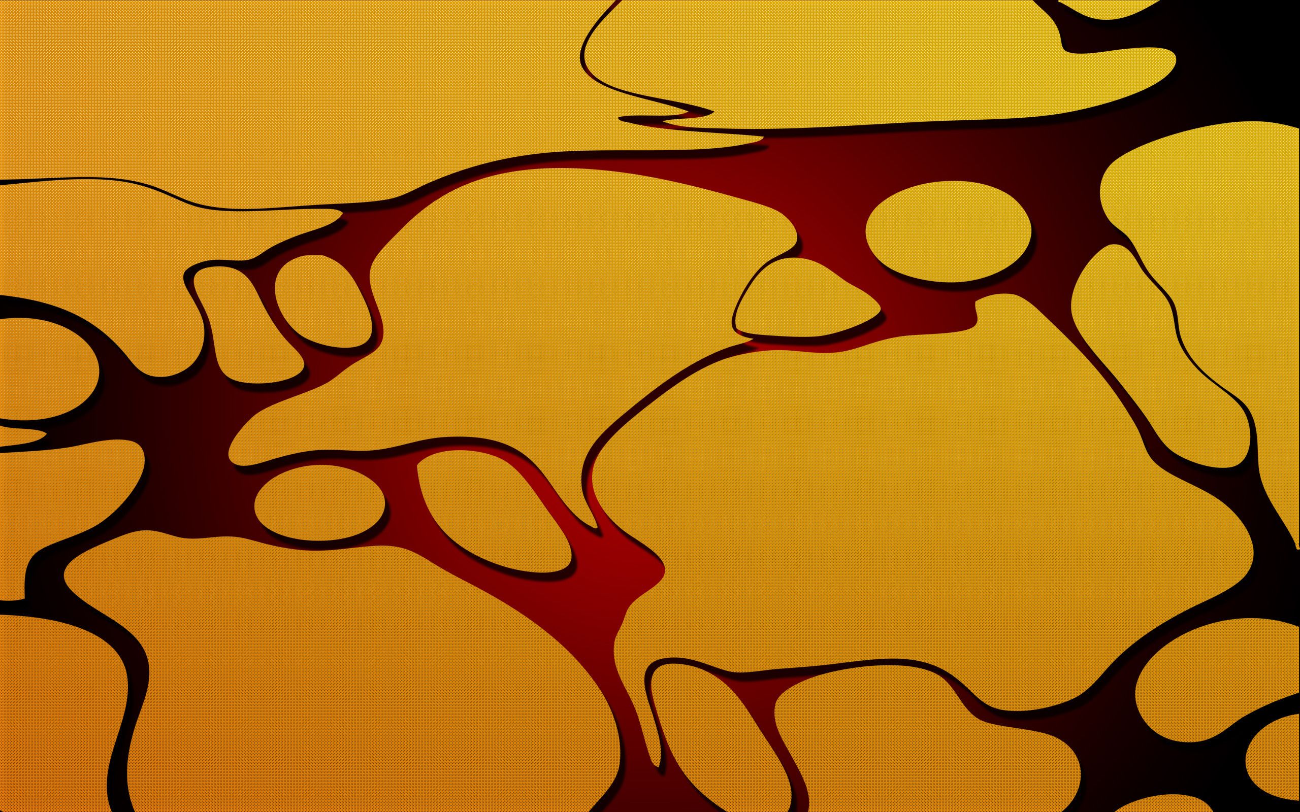 Wallpaper for Yellow Abstract > Resolution 2560x1600