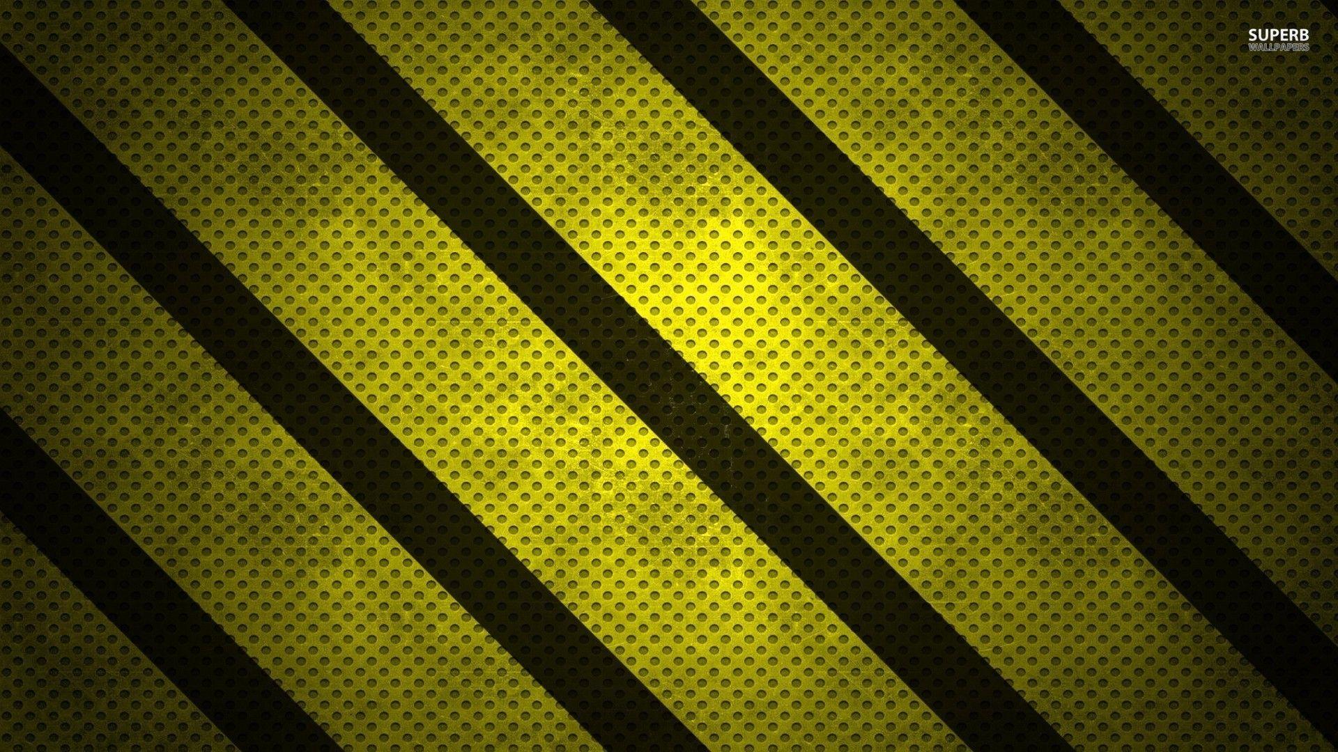 Black and Yellow HD Wallpaper