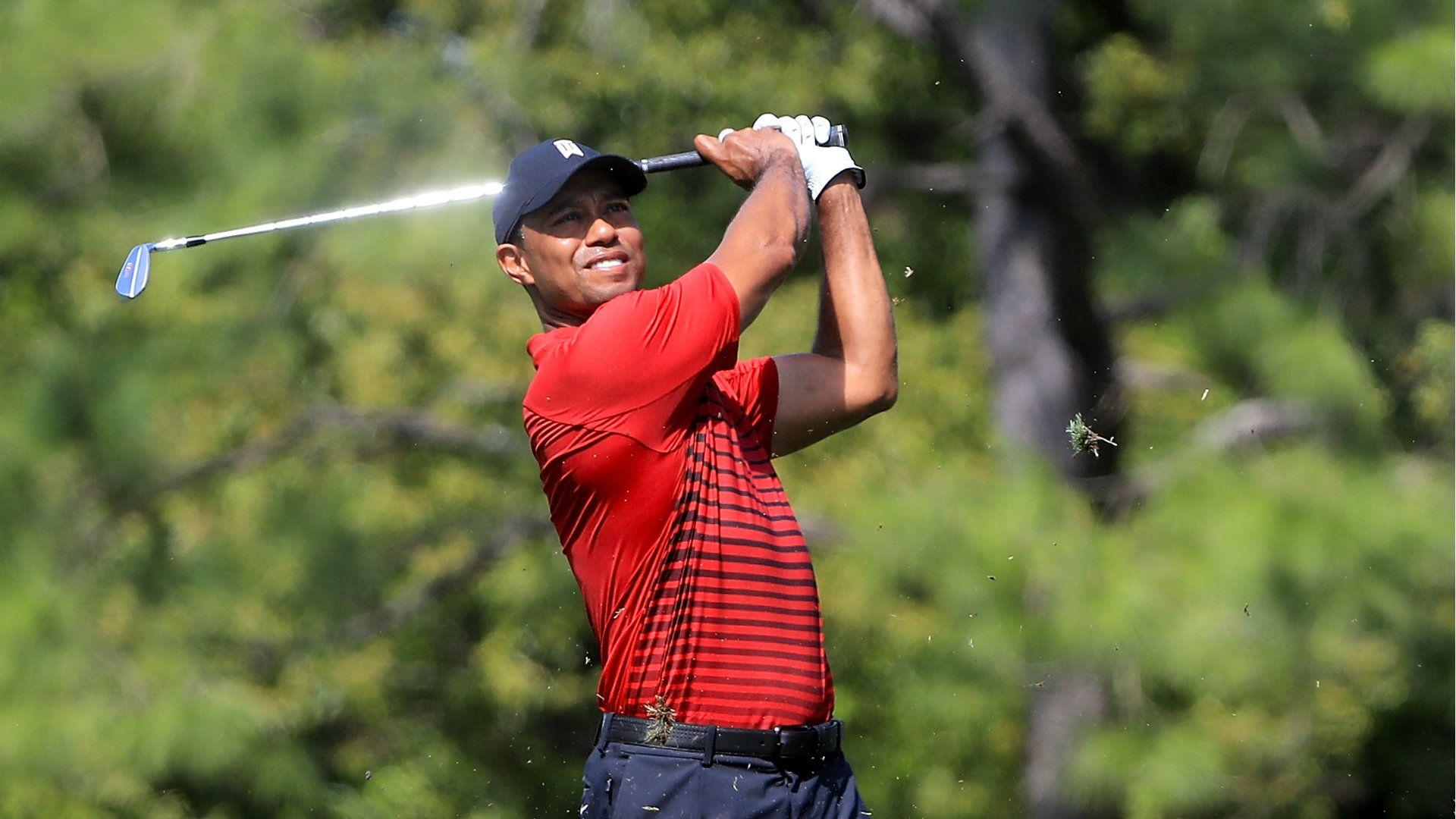 Players, athletes, celebs go nuts over Tiger Woods
