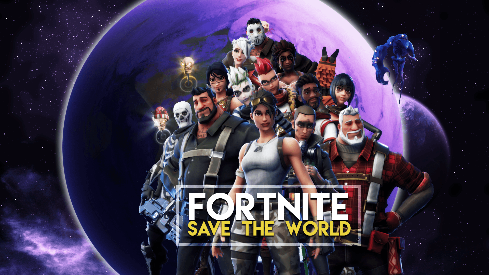 Fortnite Save The World Wallpapers Wallpaper Cave - made a new wallpaper what do you guys think fortnite