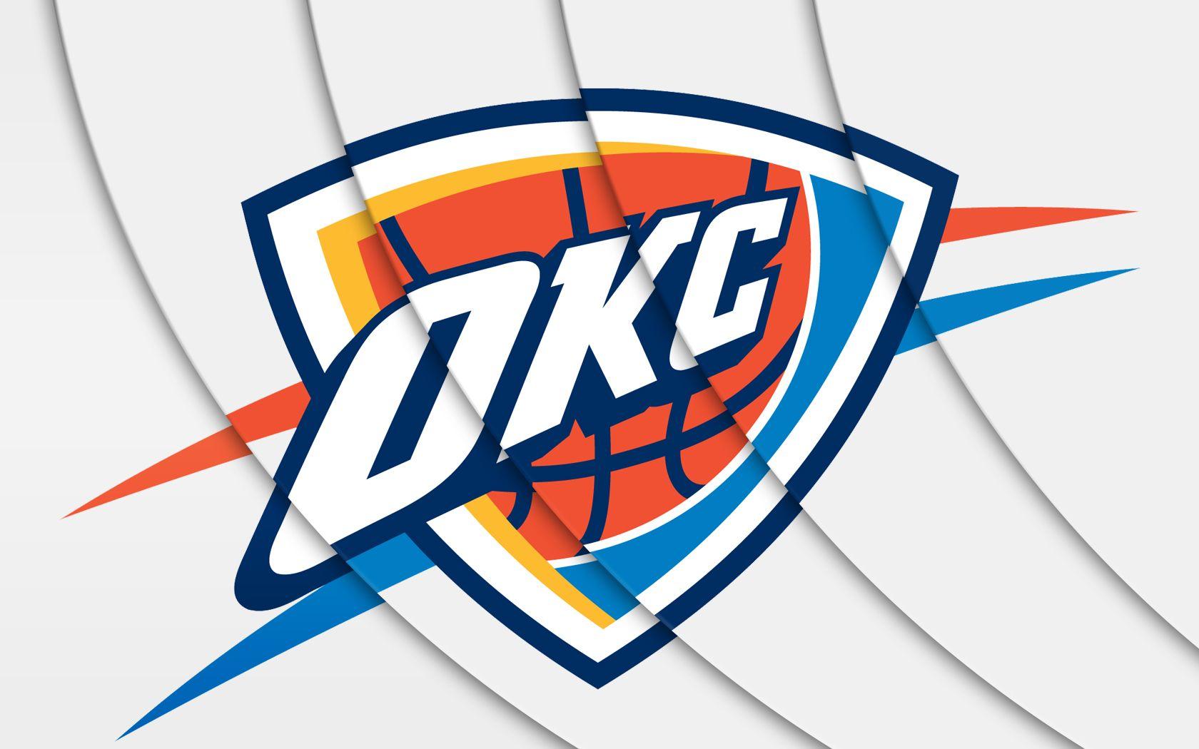 NBA Oklahoma City Thunder Logo wallpaper 2018 in Basketball