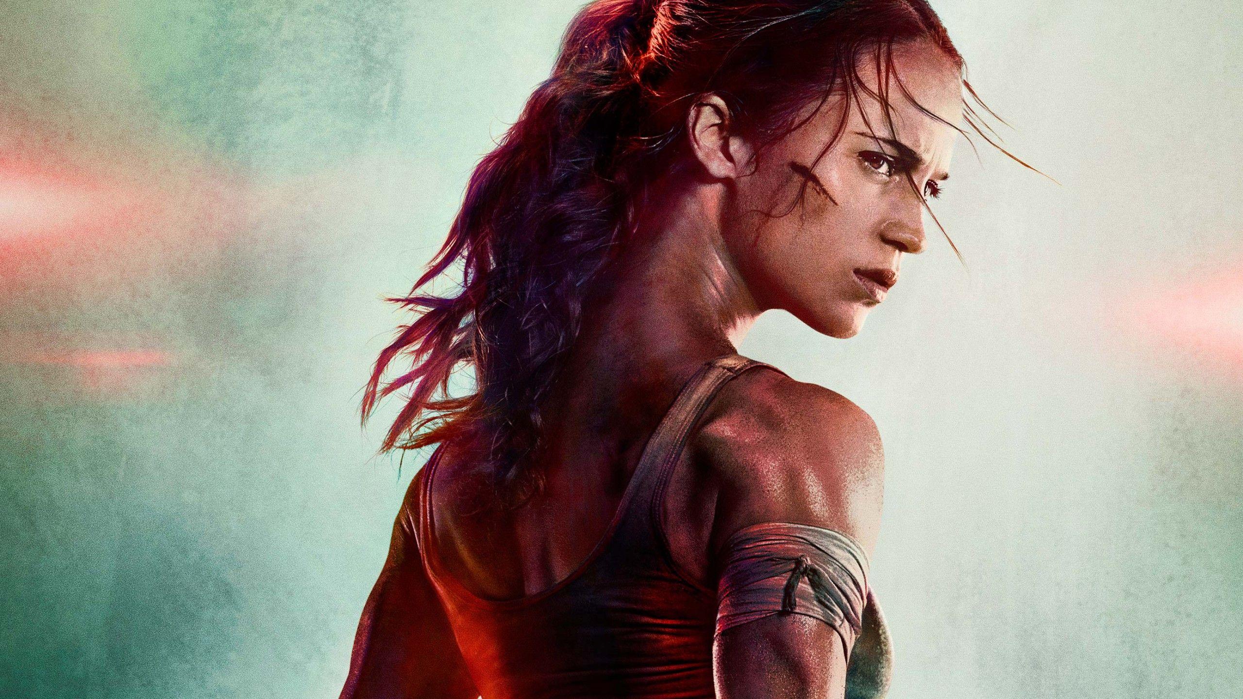 Wallpaper Tomb Raider, Alicia Vikander, Lara Croft, HD, 2018