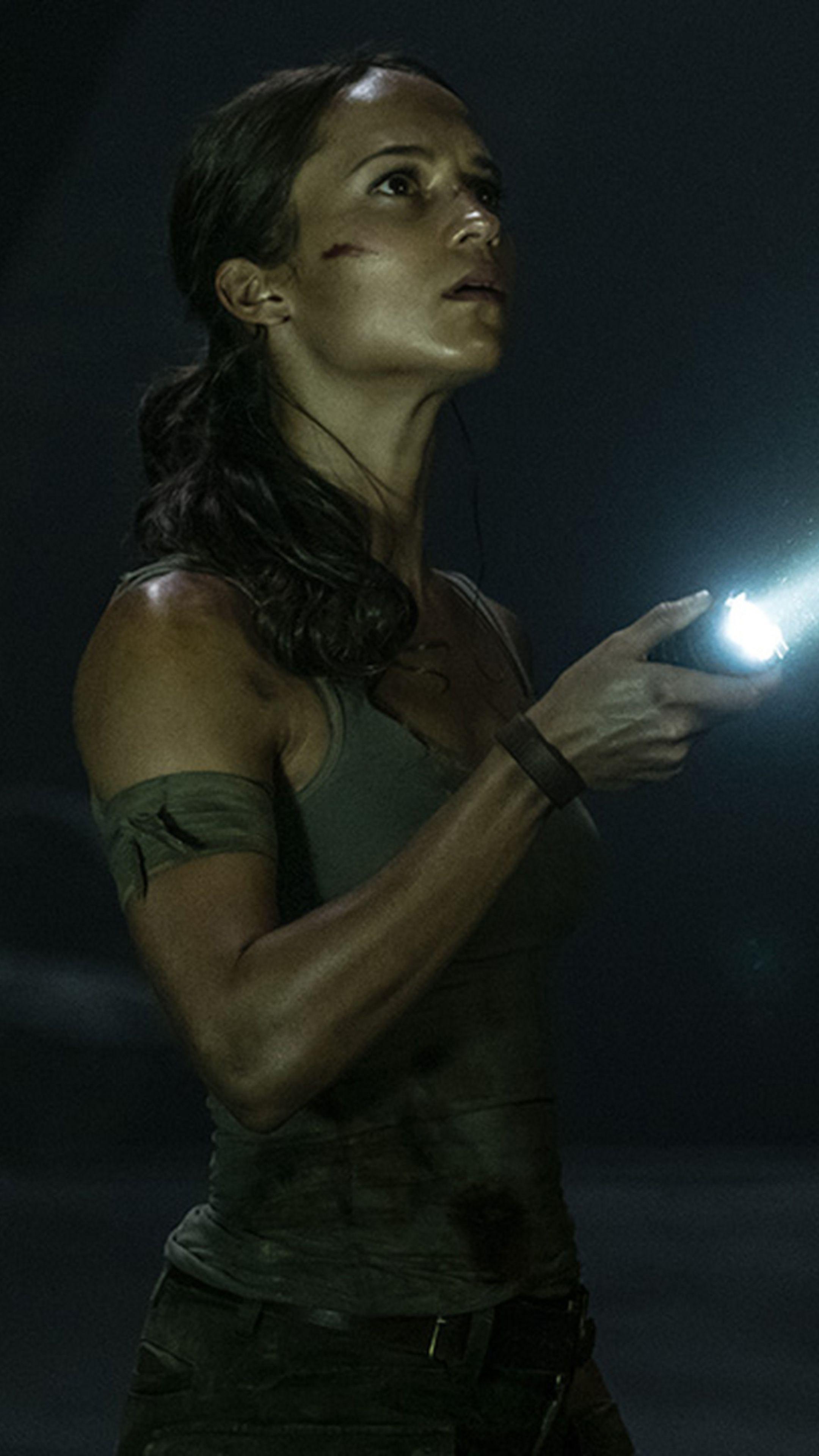 Alicia Vikander Tomb Raider 2018 Sony Xperia X, XZ, Z5
