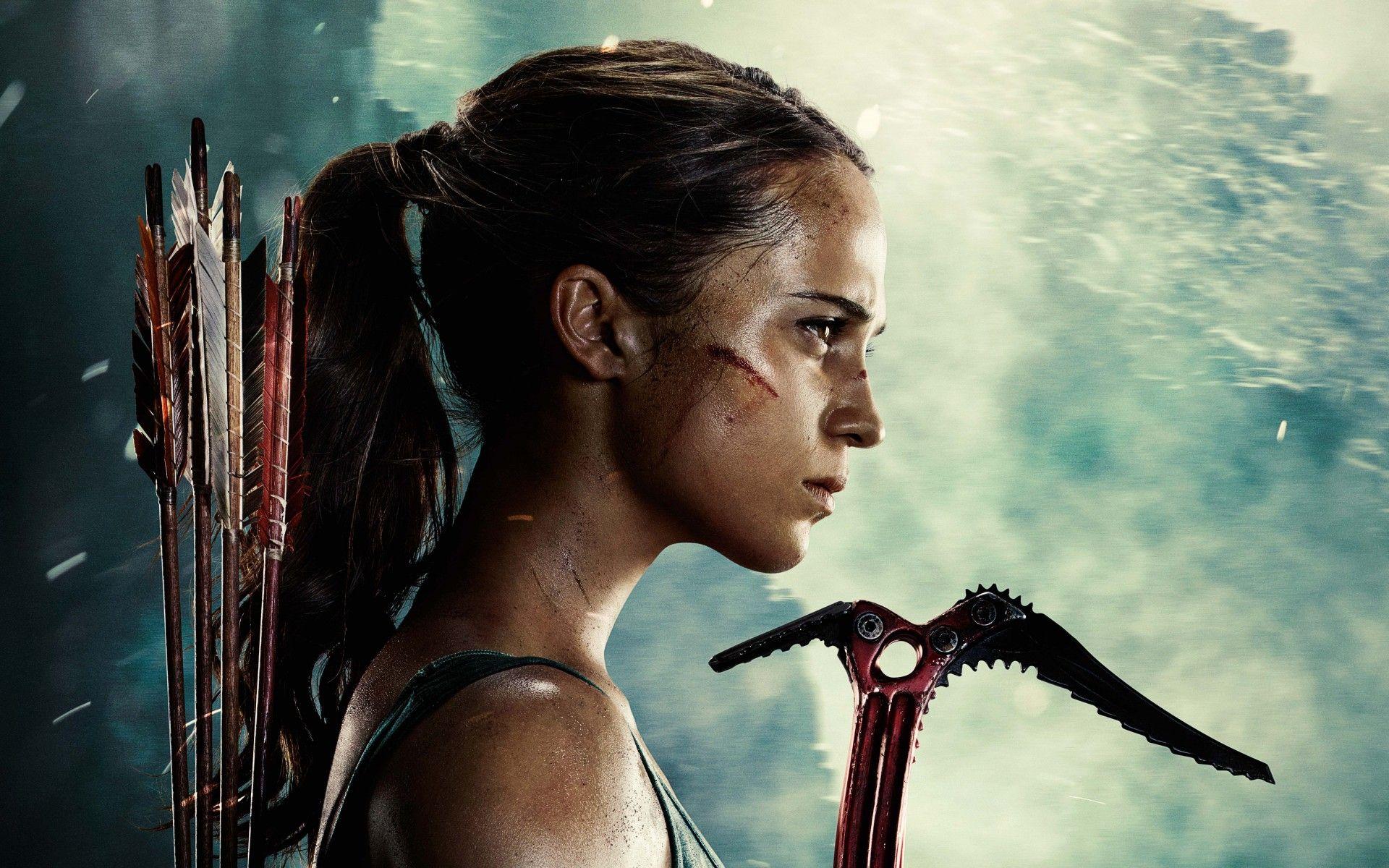Wallpaper Tomb Raider, Alicia Vikander, Lara Croft, 2018, HD, 5K