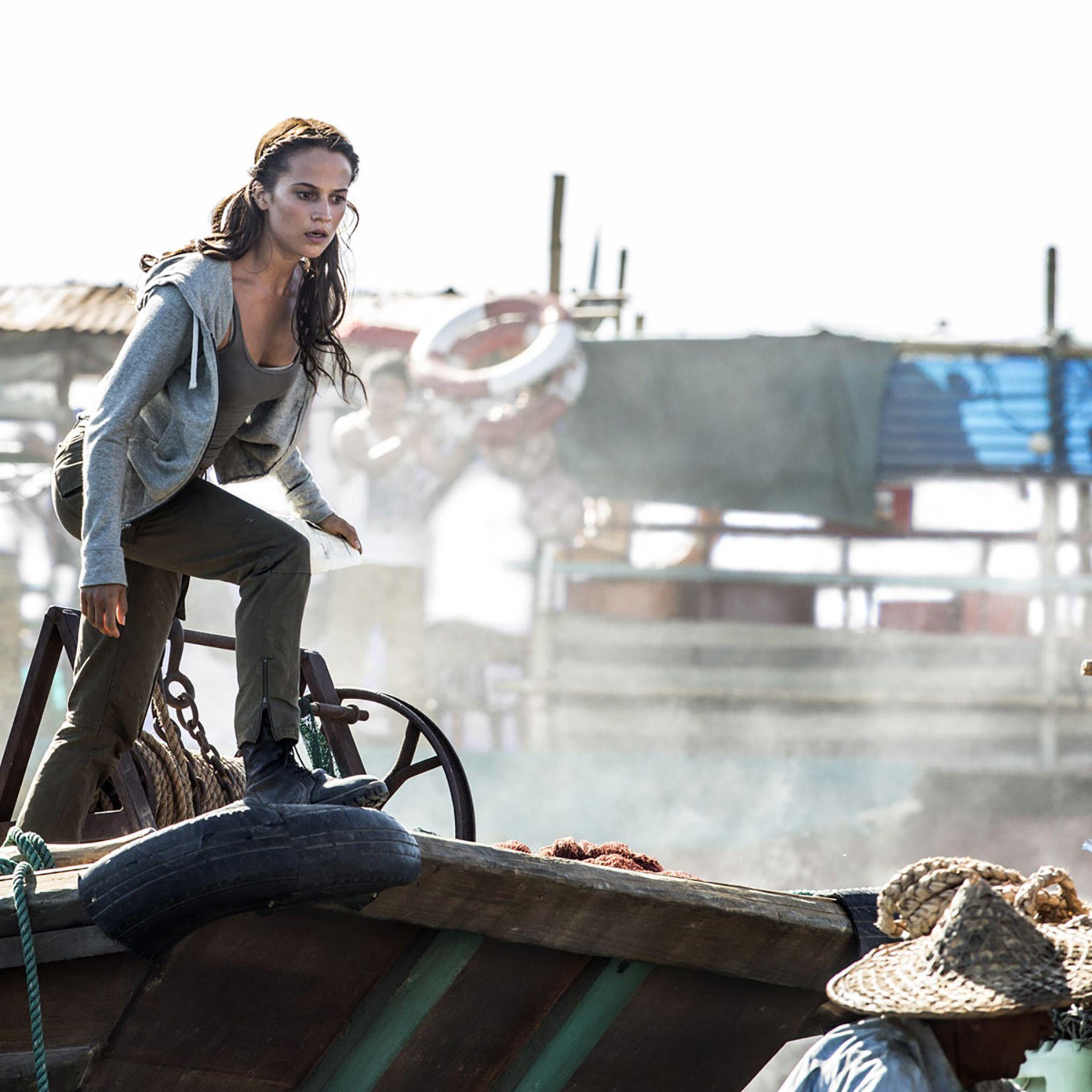 Tomb Raider 2018 Alicia Vikander Movie iPad Air HD 4k