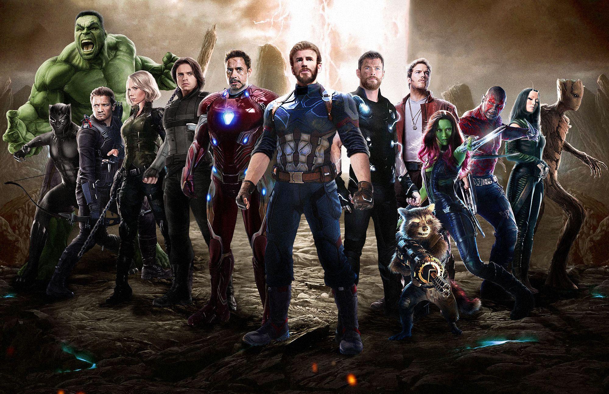 Avengers Infinity War 2018 Movie Fan Art, HD Movies, 4k Wallpapers.