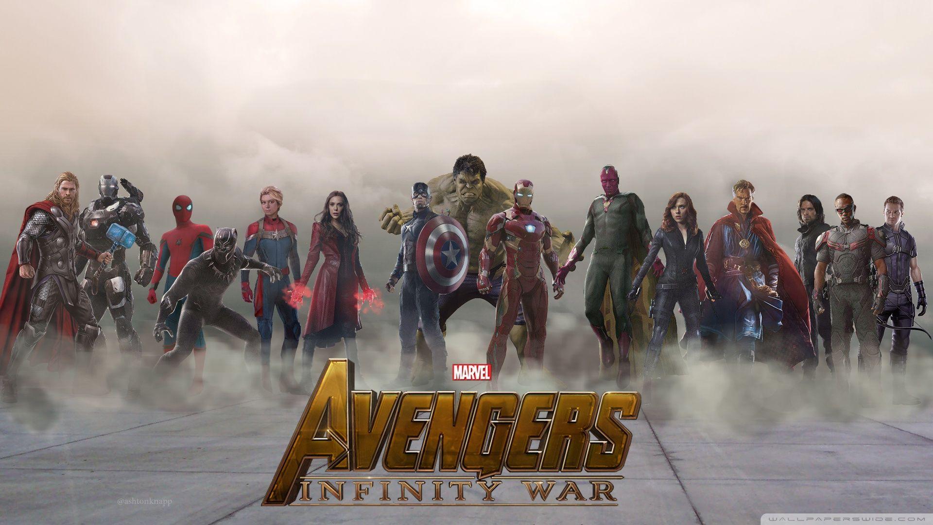 Avengers Infinity War 2018 Movie Fan Art ❤ 4K HD Desktop