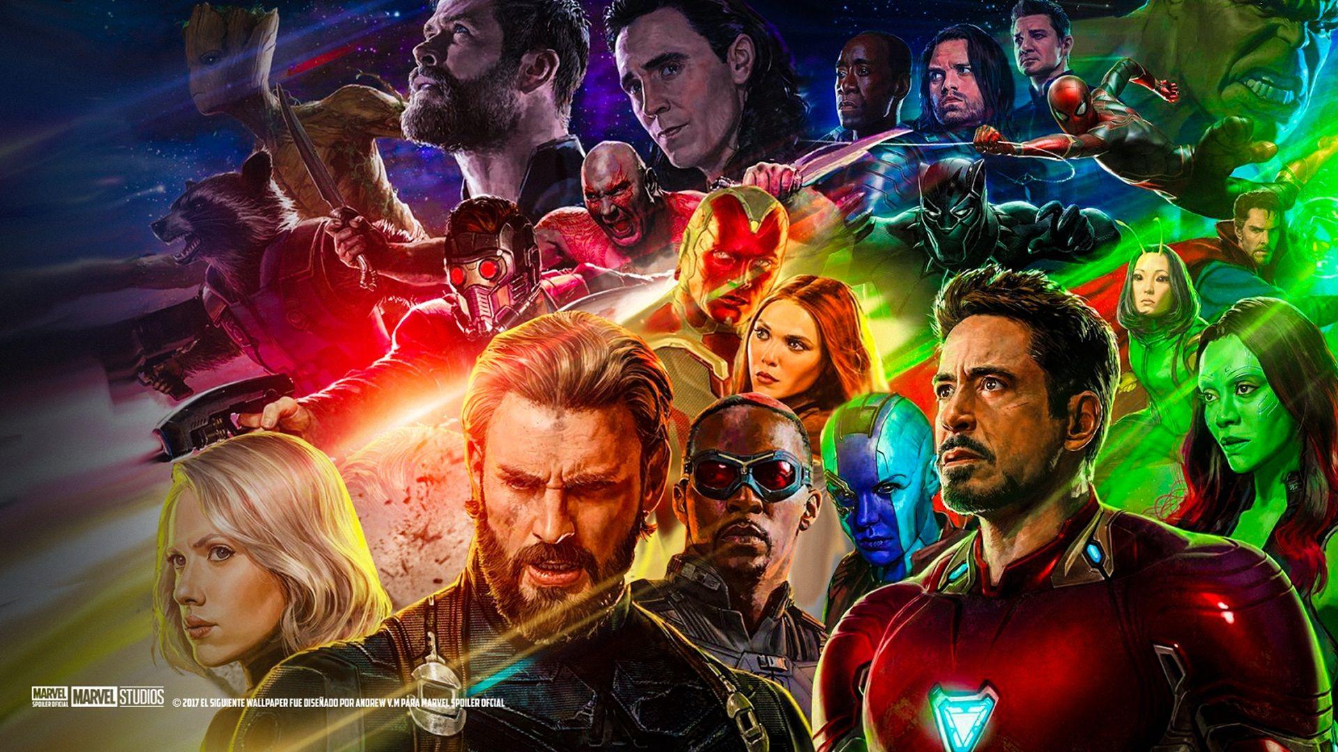 Avengers Infinity War Cast HD Desktop Wallpaper 27145