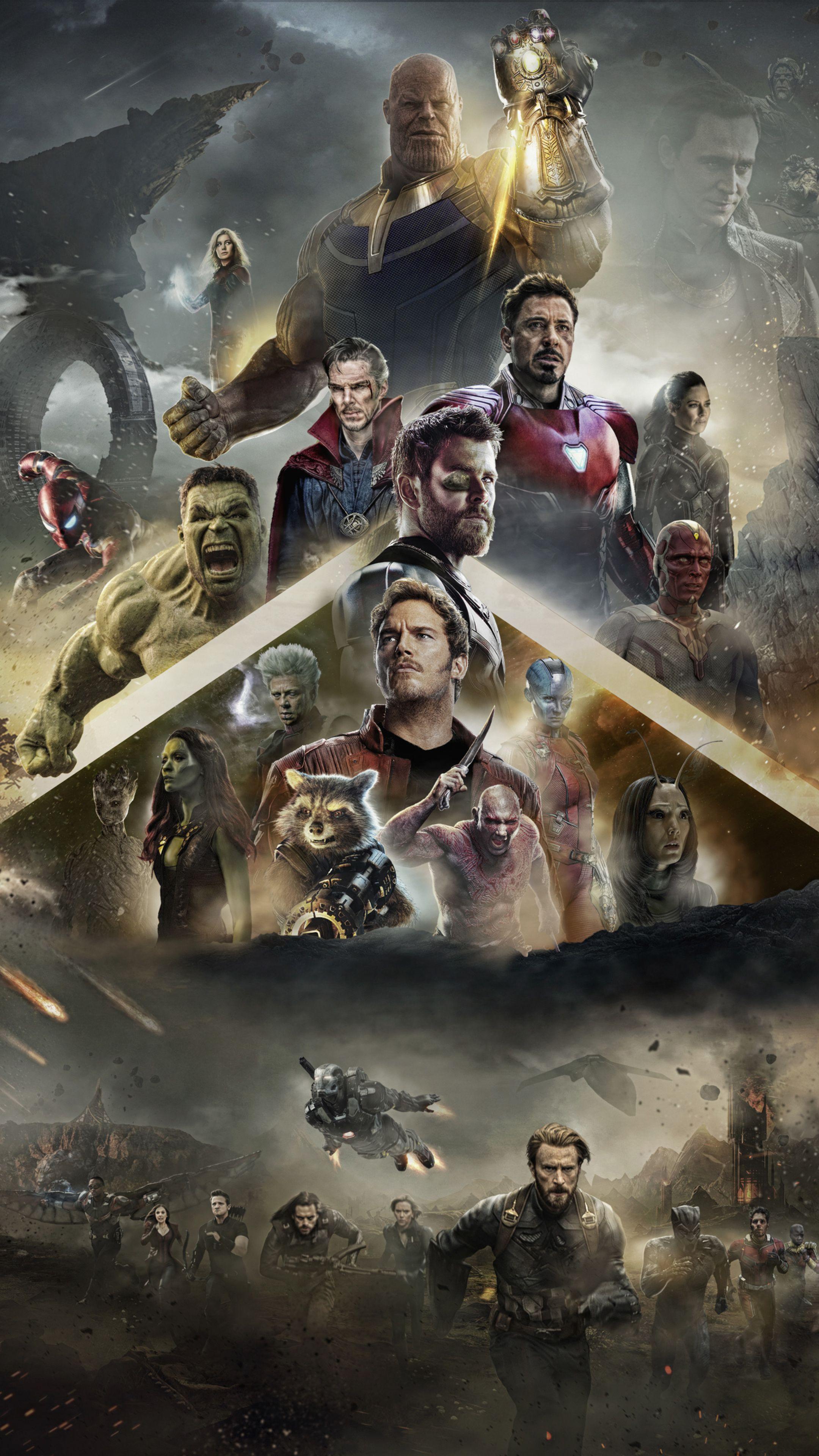 Avengers Infinity War 2018 Poster Sony Xperia X, XZ, Z5
