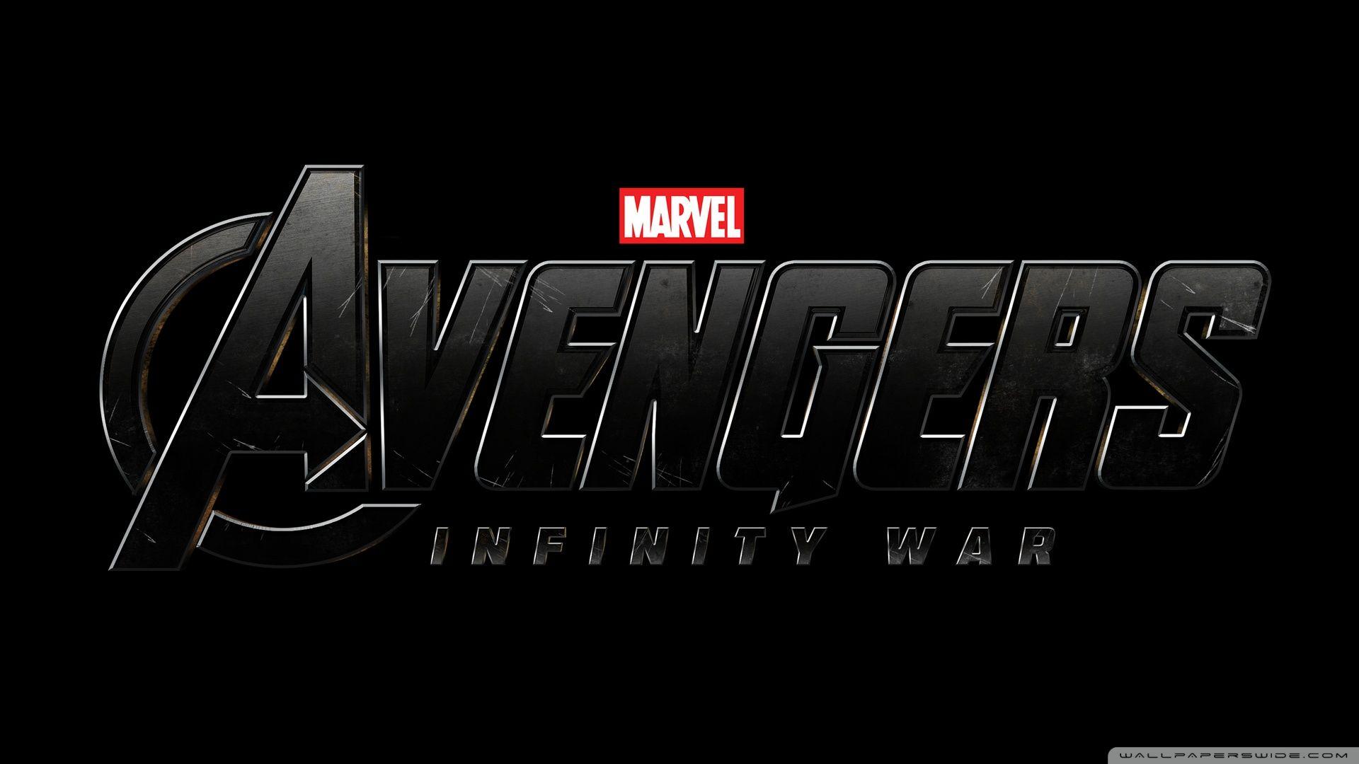 Avengers Infinity War 2018 Logo Ultra HD Desktop Background