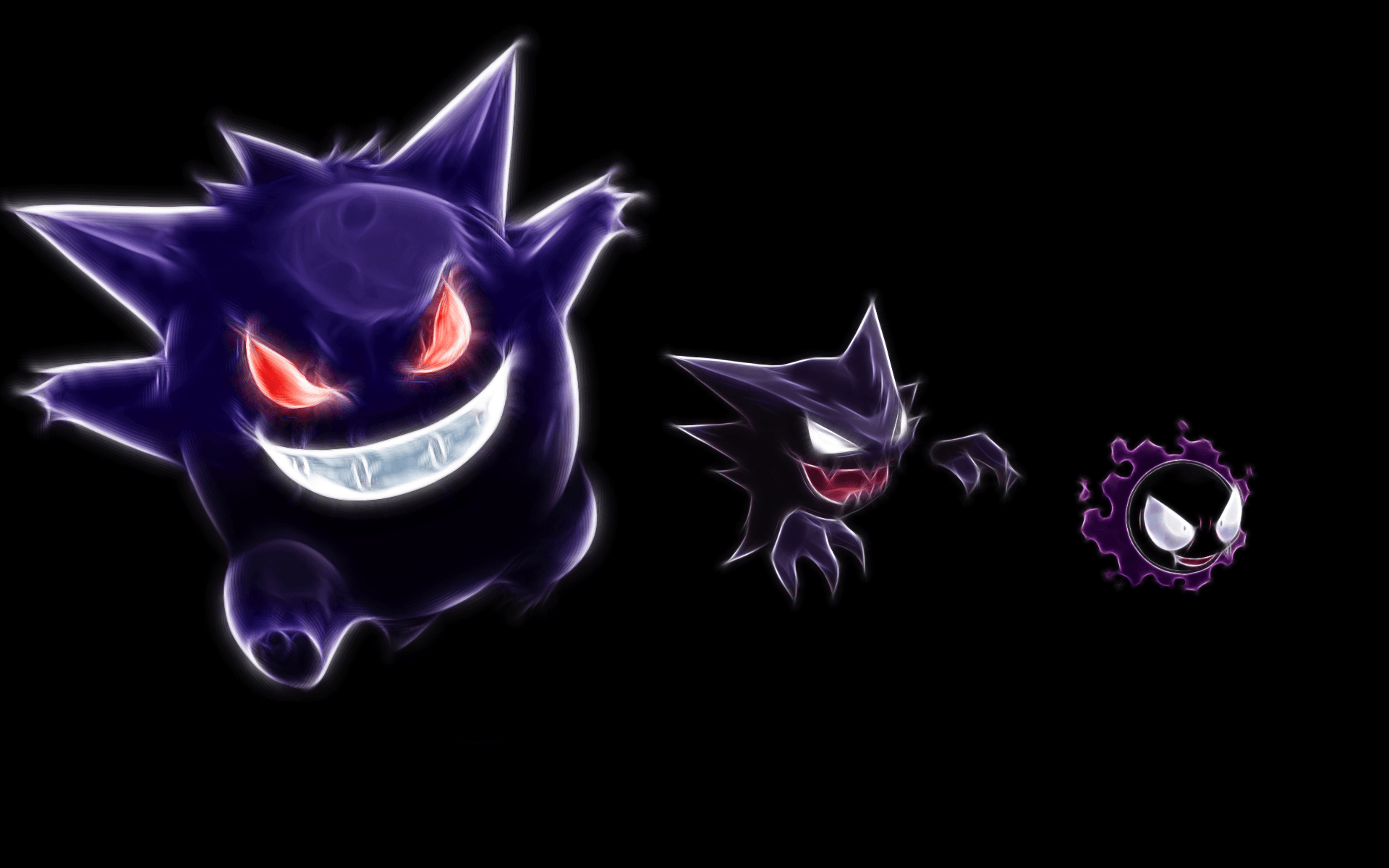 Cool Gengar, shiny gengar HD wallpaper