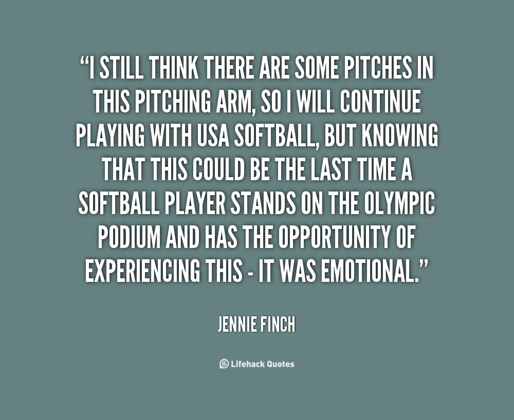 Download Inspirational Softball Quotes HD Image Widescreen Jennie