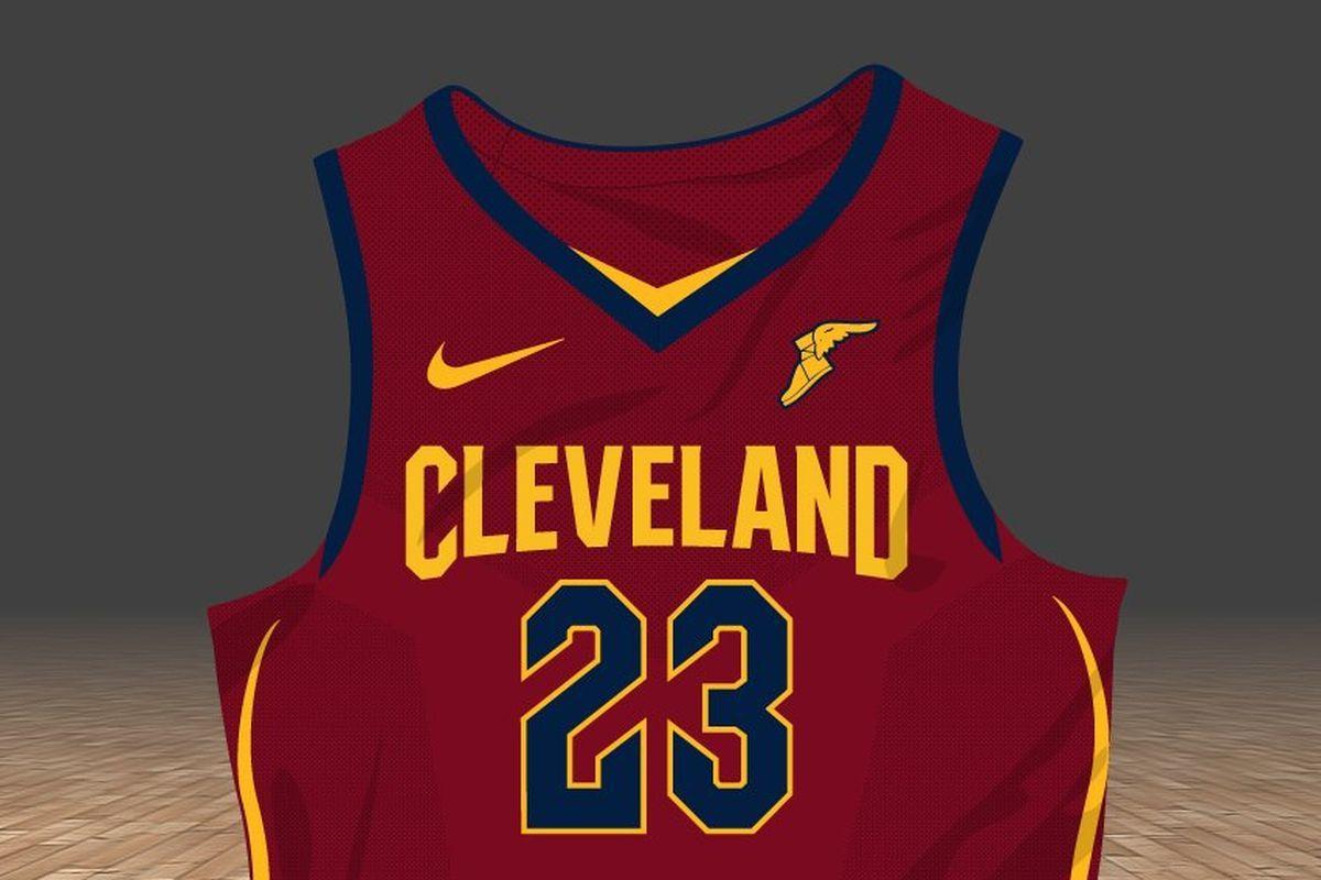 Here's a first look at the Cavs' new jerseys The Sword