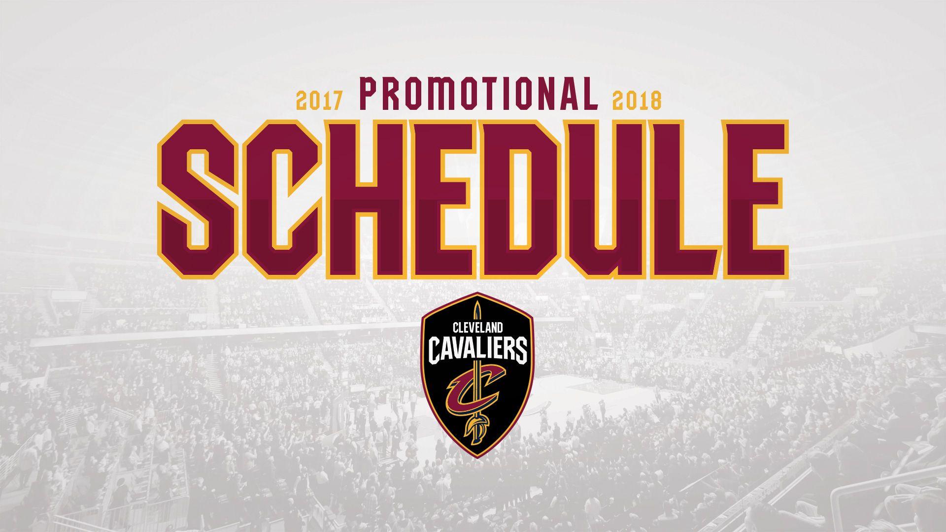 Cavs Announce 2017 18 Promotional Schedule
